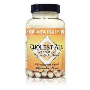 CHOLESTALL 600 MG By Vita Plus, 120 Capsules