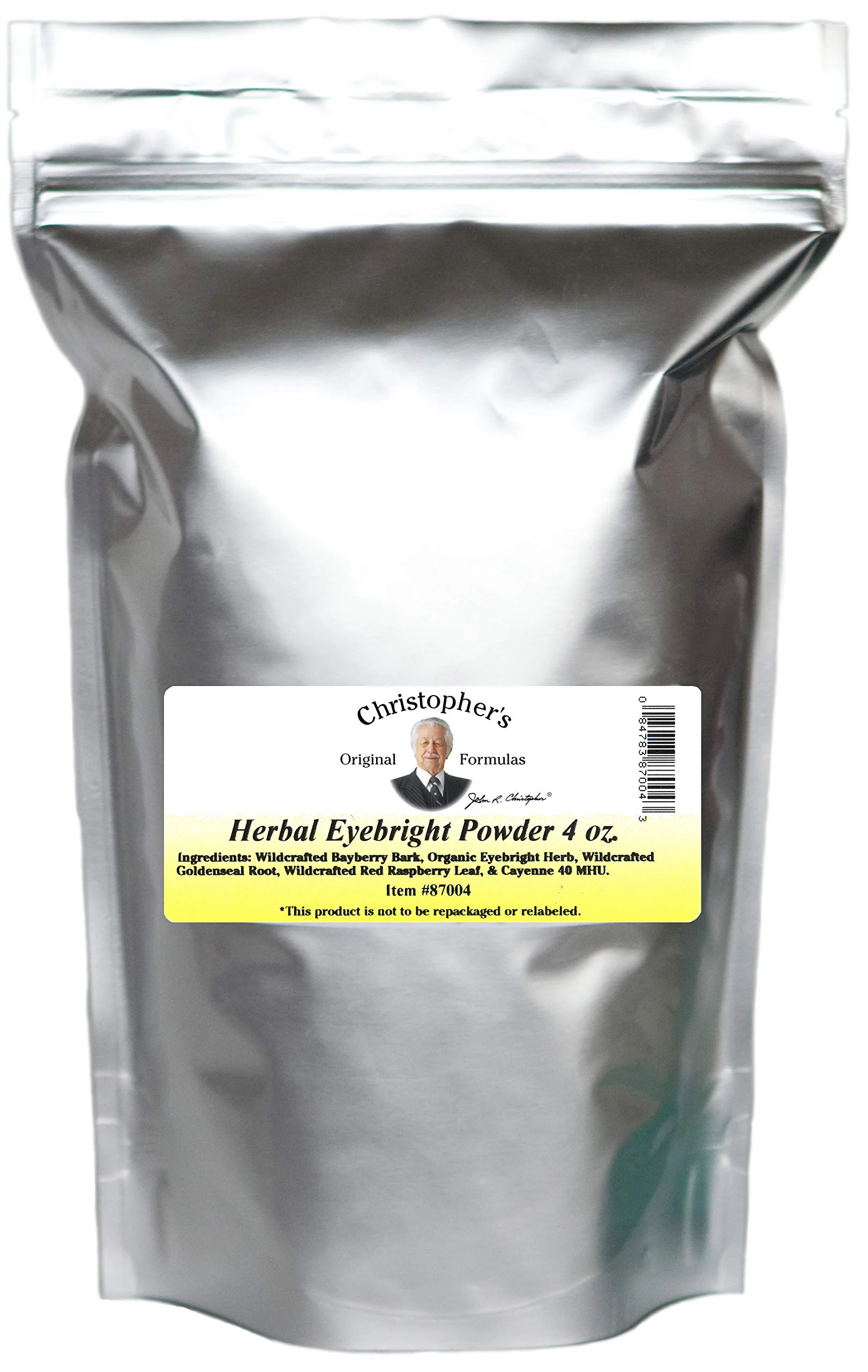 Christophers Original Formulas Herbal Eyebright Powder 4 OZ