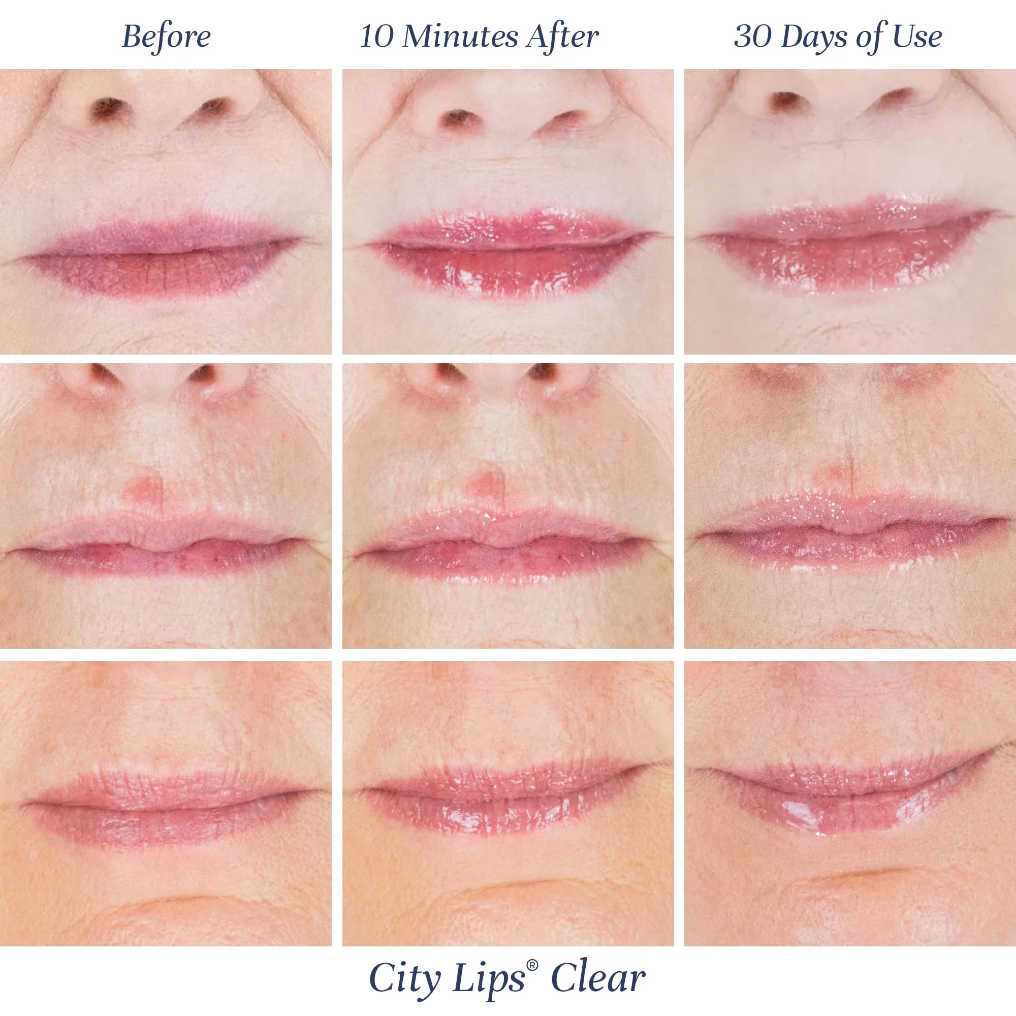City Beauty City Lips Clear - Plumping Lip Gloss - Hydrate & Volumize - High Shine Lip Plumper - Hyaluronic Acid & Peptides Visibly Smooth Lip Wrinkles - Cruelty-Free (Clear, Pack of 1) - Image 5