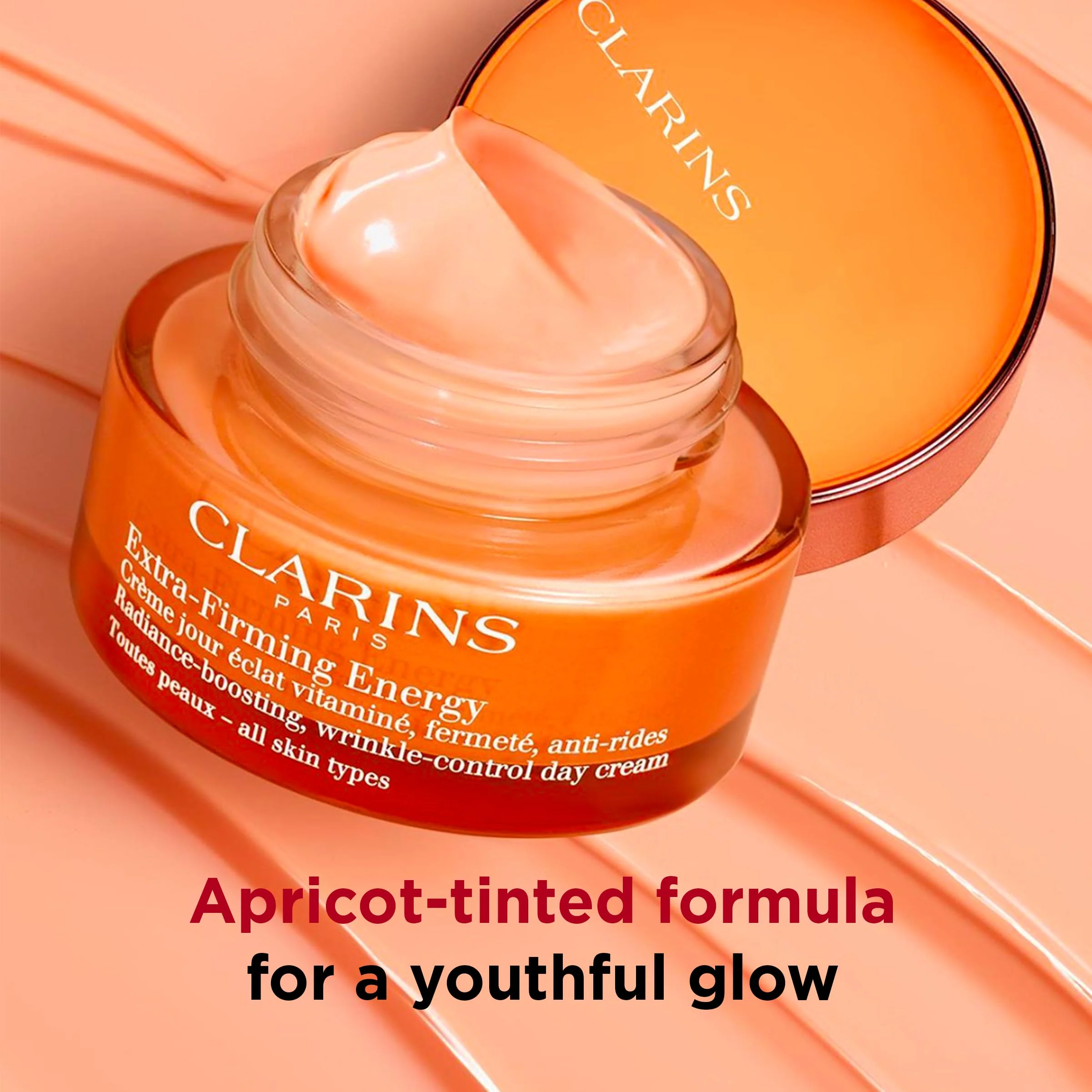 Clarins Extra-Firming Energy Moisturizer | 2-in-1 Anti-Aging Day Cream | Radiance Boost | 1.7 Ounces - Image 4