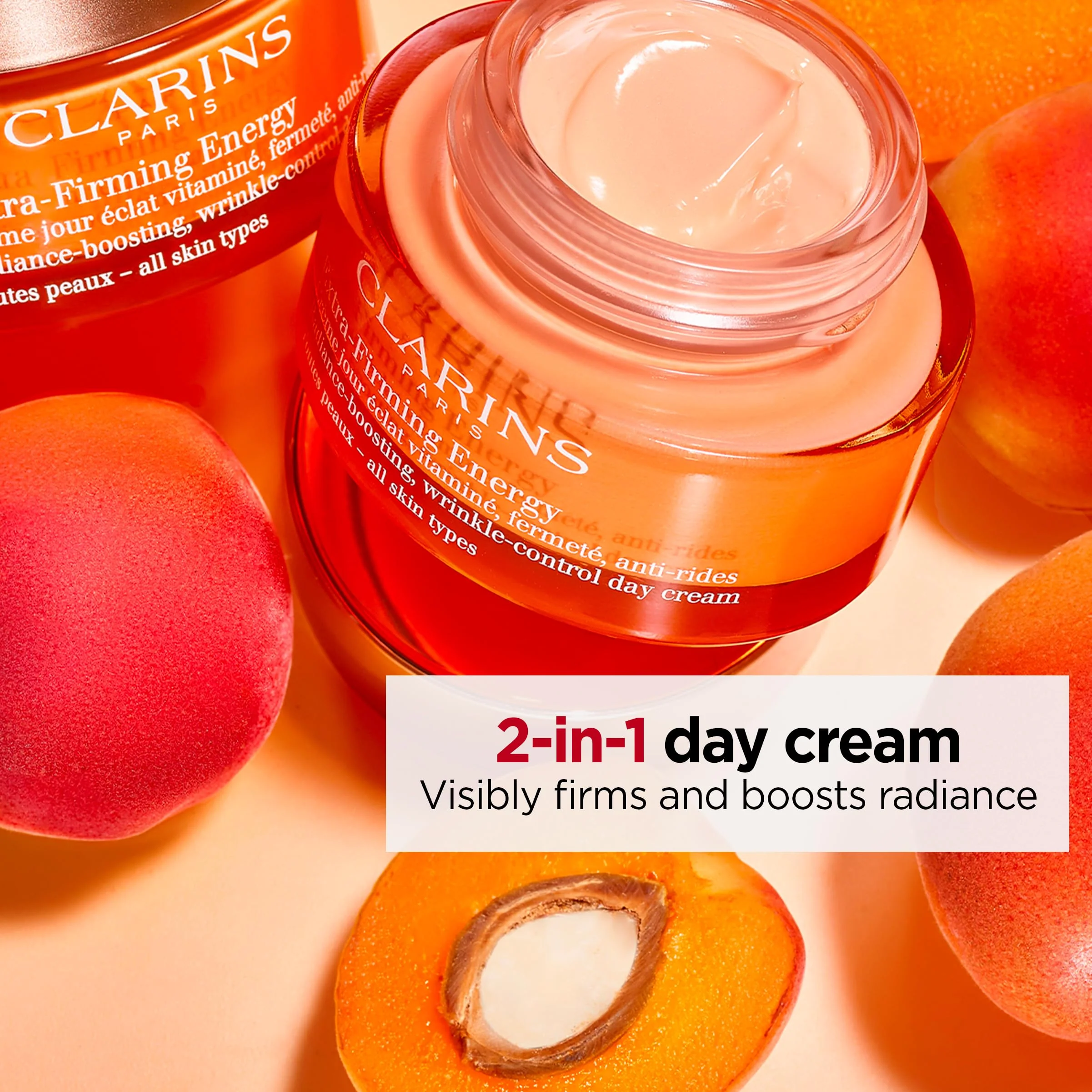 Clarins Extra-Firming Energy Moisturizer | 2-in-1 Anti-Aging Day Cream | Radiance Boost | 1.7 Ounces - Image 6