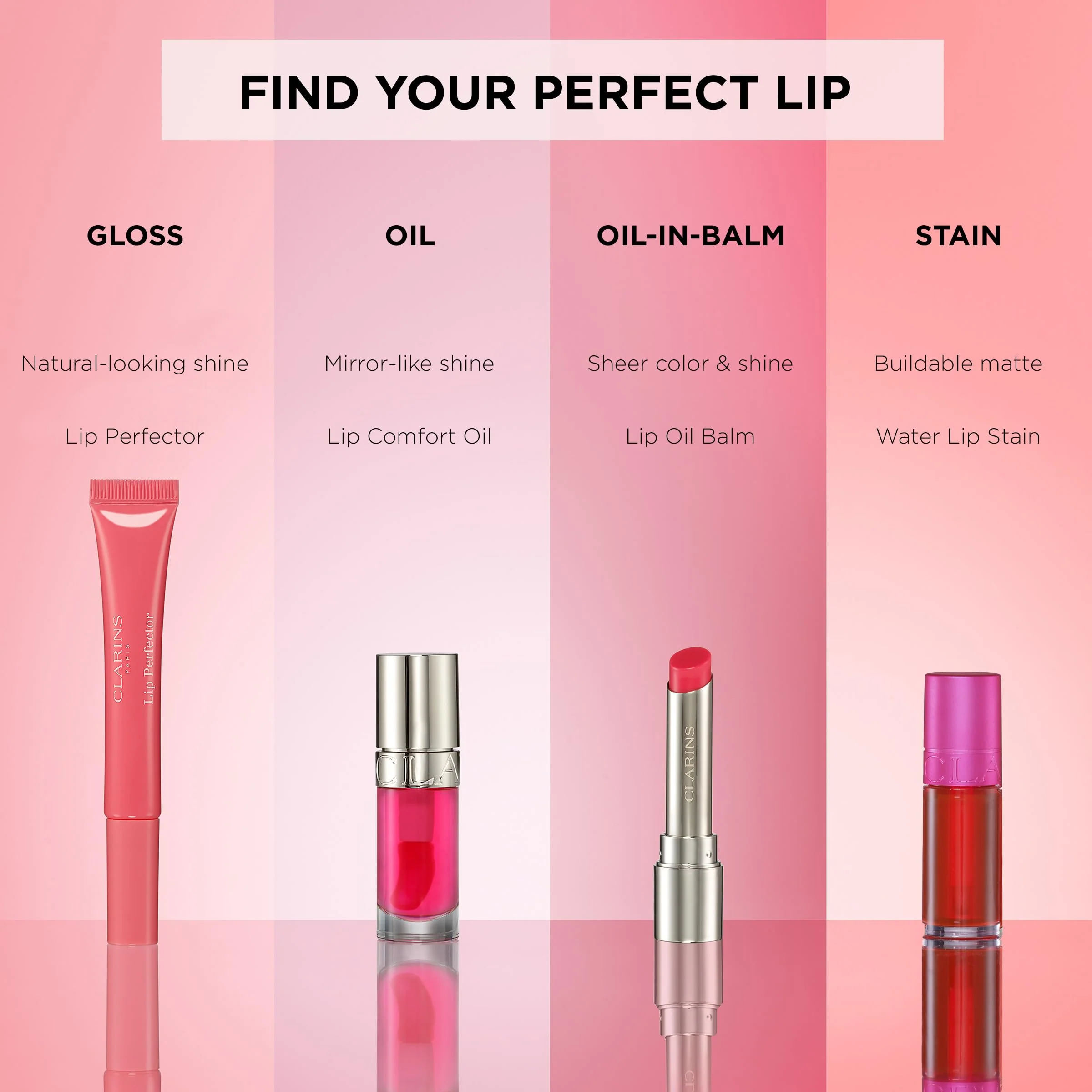 Clarins Lip Oil Balm | Nourishes, Hydrates, and Visibly Plumps | Natural, Sheer Finish and Shine | 99% Skincare Formula and 96% Natural Ingredients | Contains Hydrating Peptide | 0.1 Ounce, 02 Pitaya - Image 3