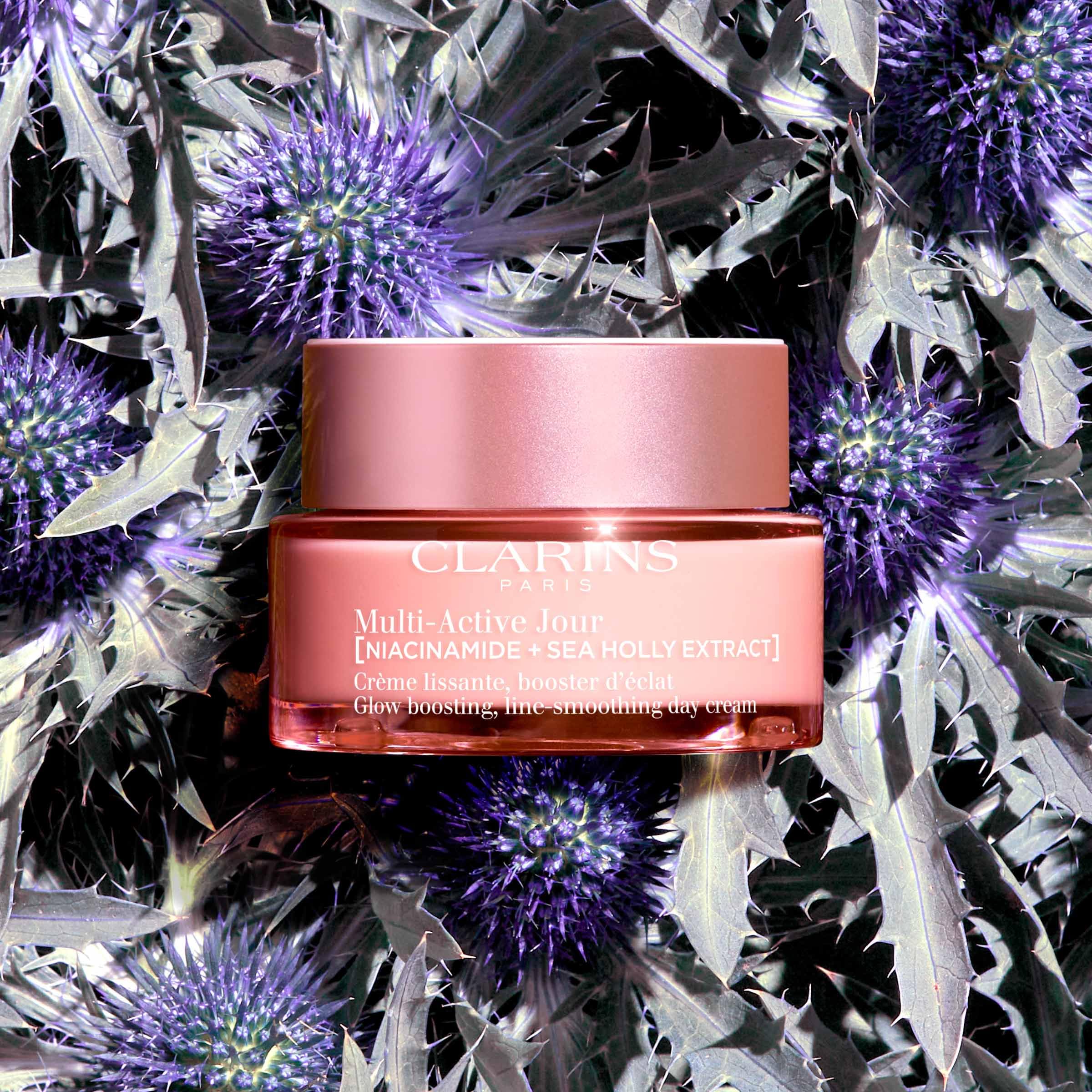 Clarins Multi-Active Day Moisturizer with Niacinamide | Smooth Fine Lines | Visibly Tighten Pores | Even Tone and Texture | Boost Glow | Strengthen Moisture Barrier | Dry Skin Type | 1.7 Ounces - Image 7