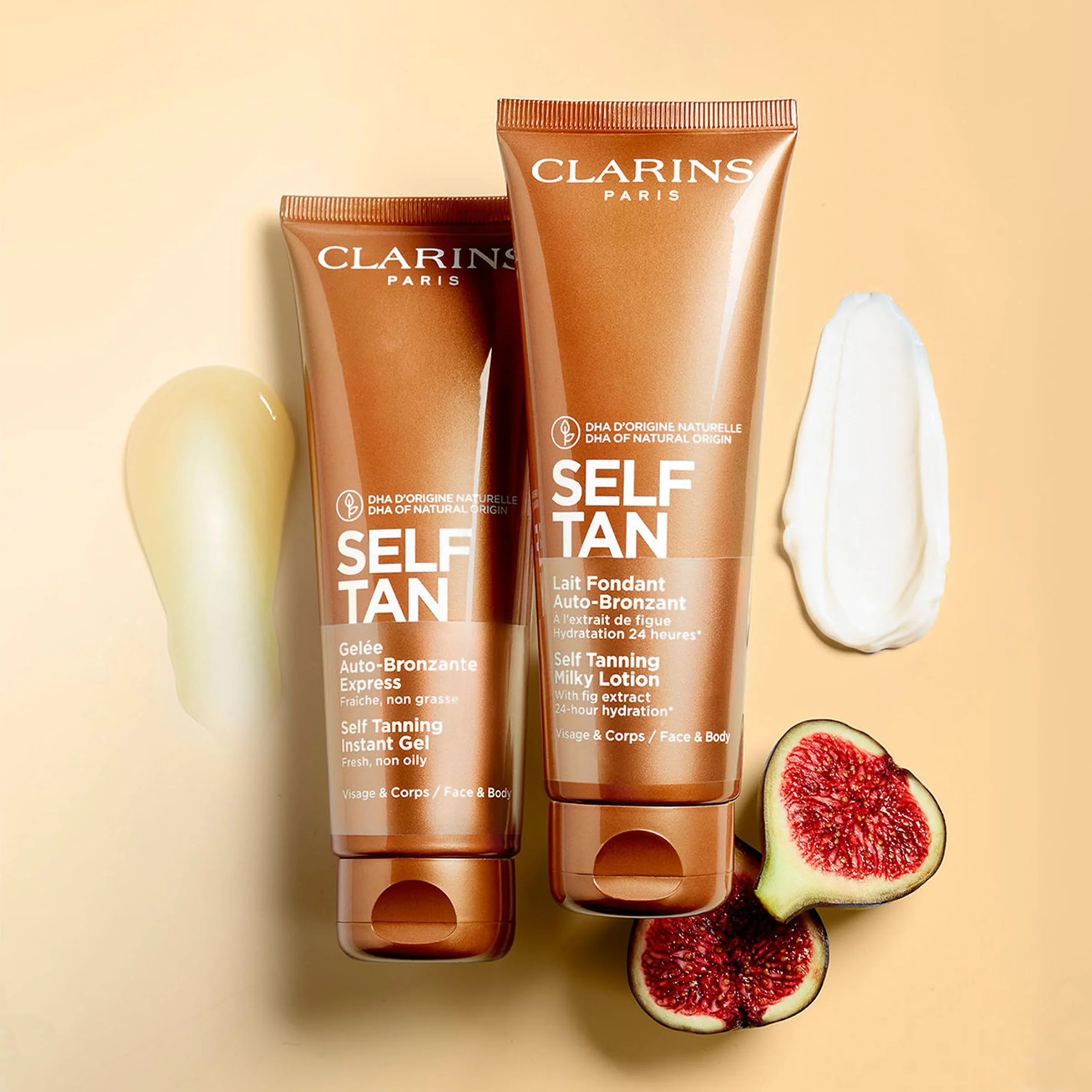 Clarins Self Tanning Tinted Gel | Self Tanner For Face and Body | Natural, Long-Lasting, Streak-Free, Buildable, Instant Tan* | Non-Staining and Fast Absorbing | Contains Glycerin | 4.2 Ounces - Image 4