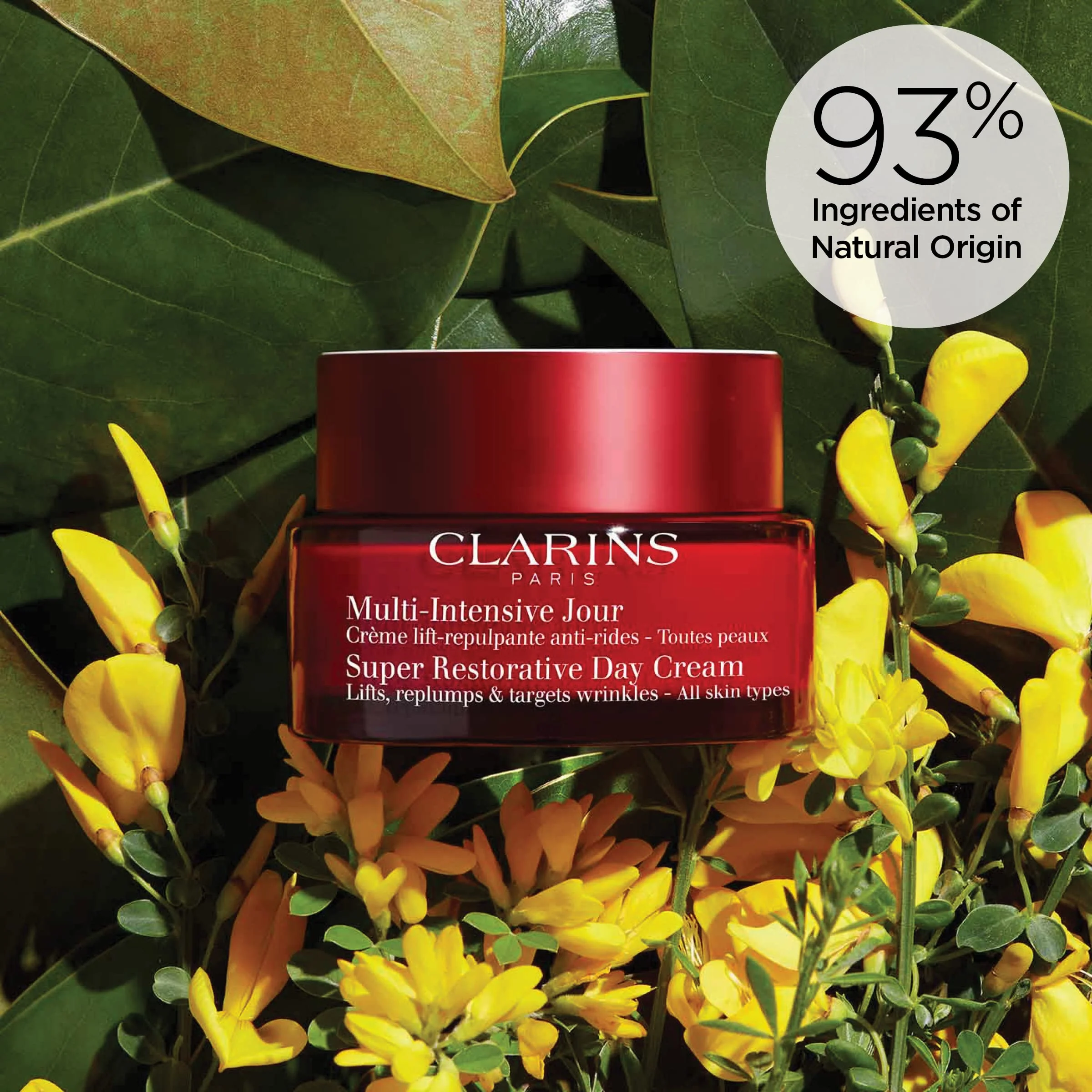 Clarins Super Restorative Day Cream | Anti-Aging Moisturizer For Mature Skin Weakened By Hormonal Changes | Replenishes, Illuminates & Densifies Skin | Lifts & Smoothes | Targets Age Spots & Wrinkles - Image 6