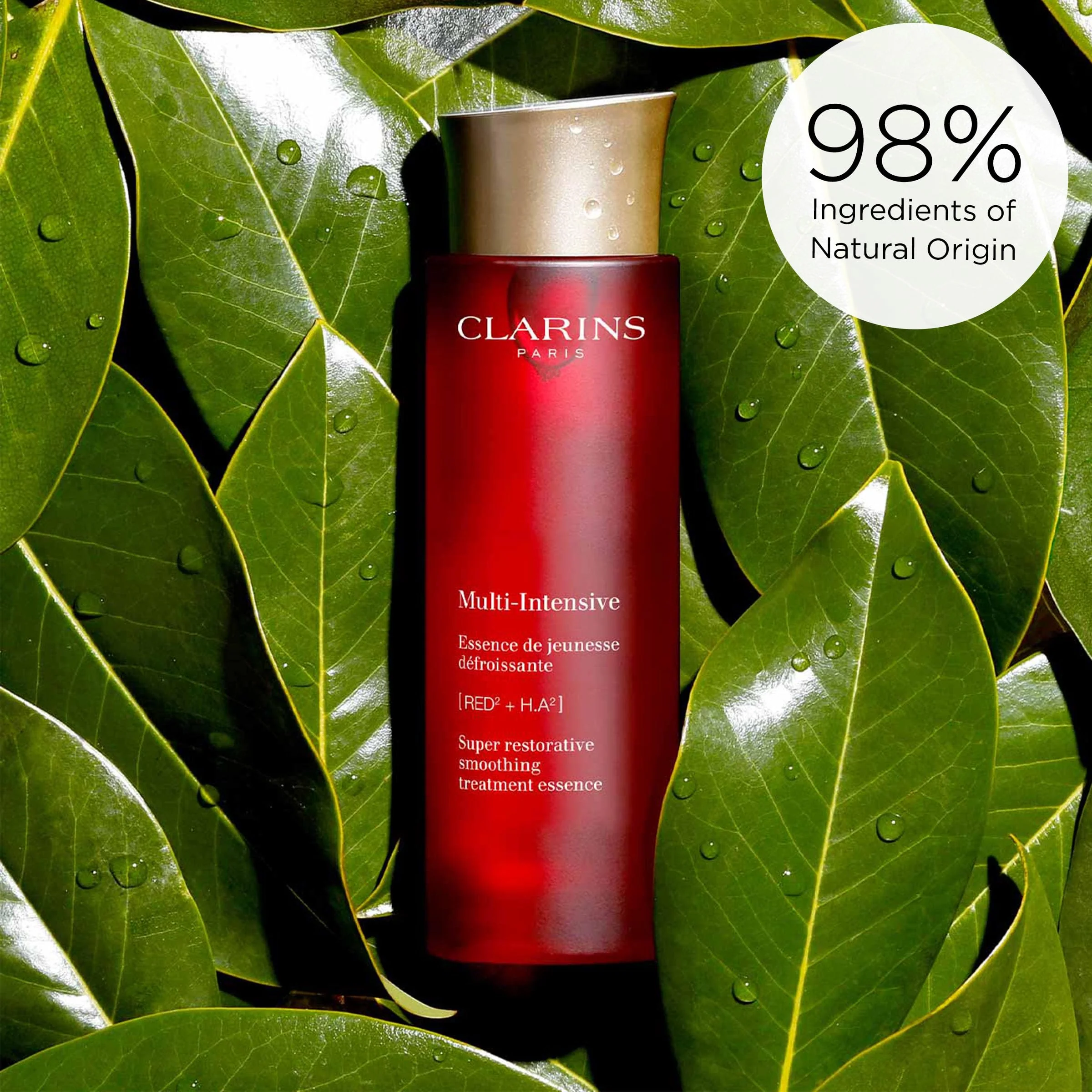 Clarins Super Restorative Treatment Essence | Anti-Aging Face Lotion For Mature Skin Weakened By Hormonal Changes | Visibly Smoothes, Refines Pores, Softens Skin and Restores Radiance | 6.7 Fl Oz - Image 4