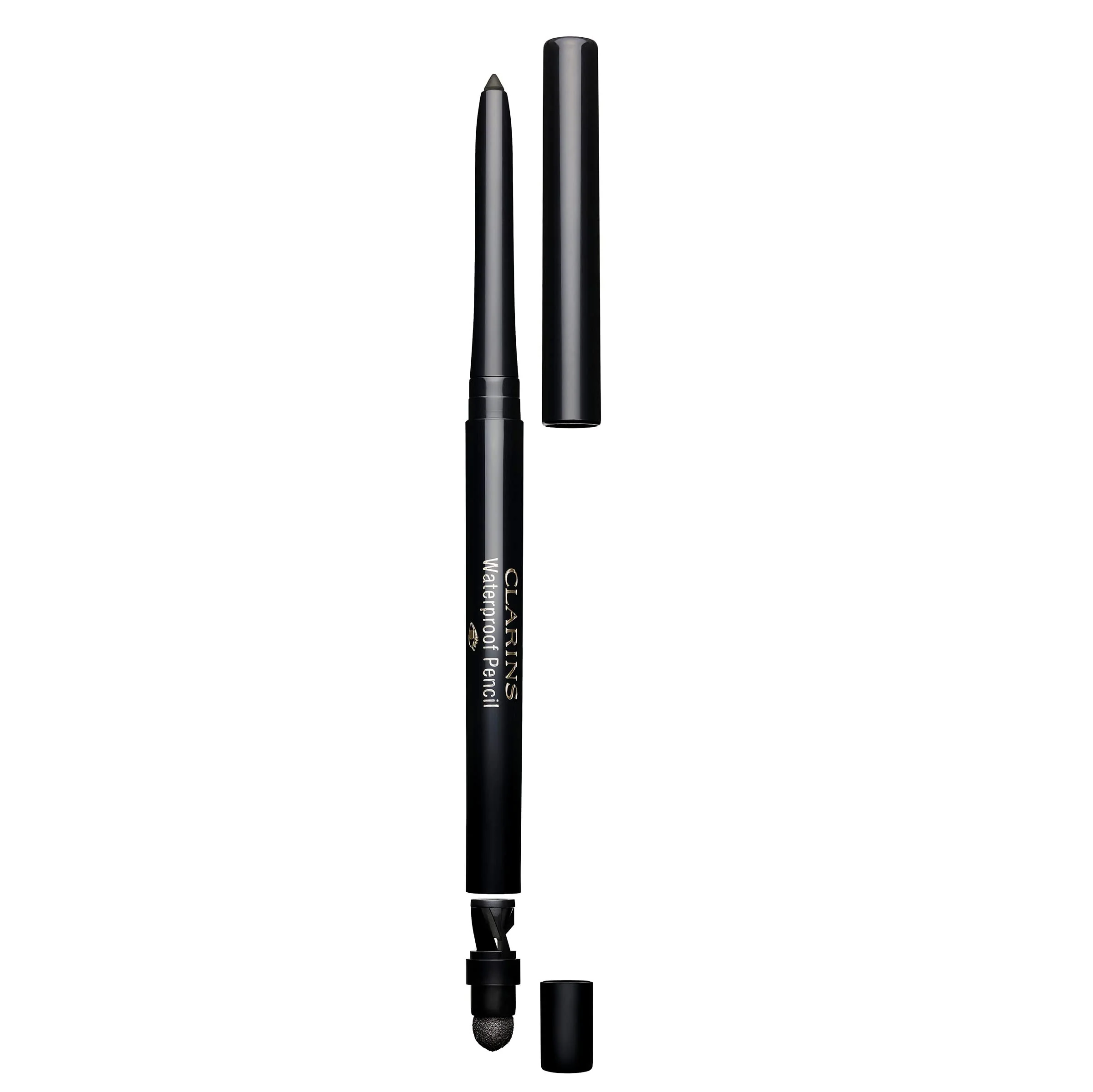 Clarins Waterproof Eye Pencil | Award-Winning | Highly Pigmented and Long-Wearing | Includes Retractable Tip, Built-In Sharpener and Smudger For Smoky Eye Looks | 0.01 Ounces - Image 2