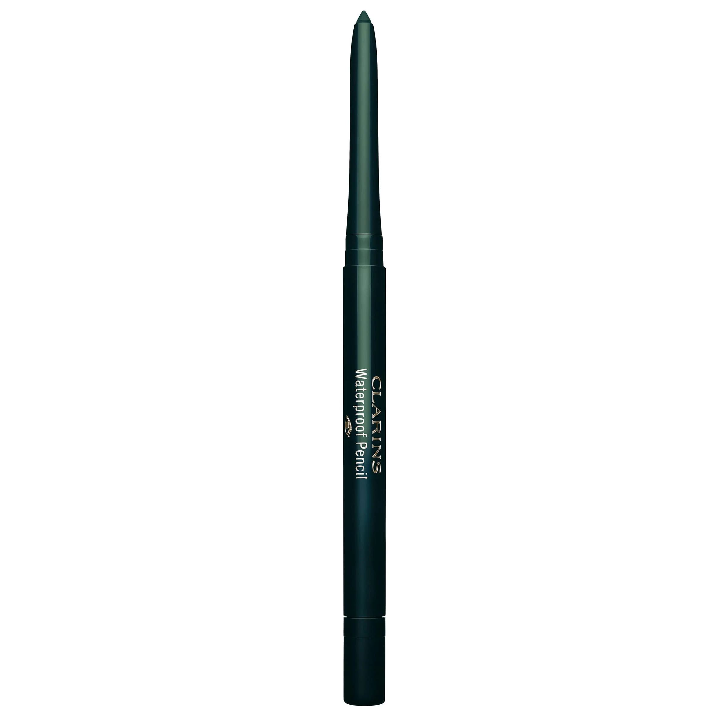 Clarins Waterproof Eye Pencil | Award-Winning | Highly Pigmented and Long-Wearing | Includes Retractable Tip, Built-In Sharpener and Smudger For Smoky Eye Looks | 0.01 Ounces