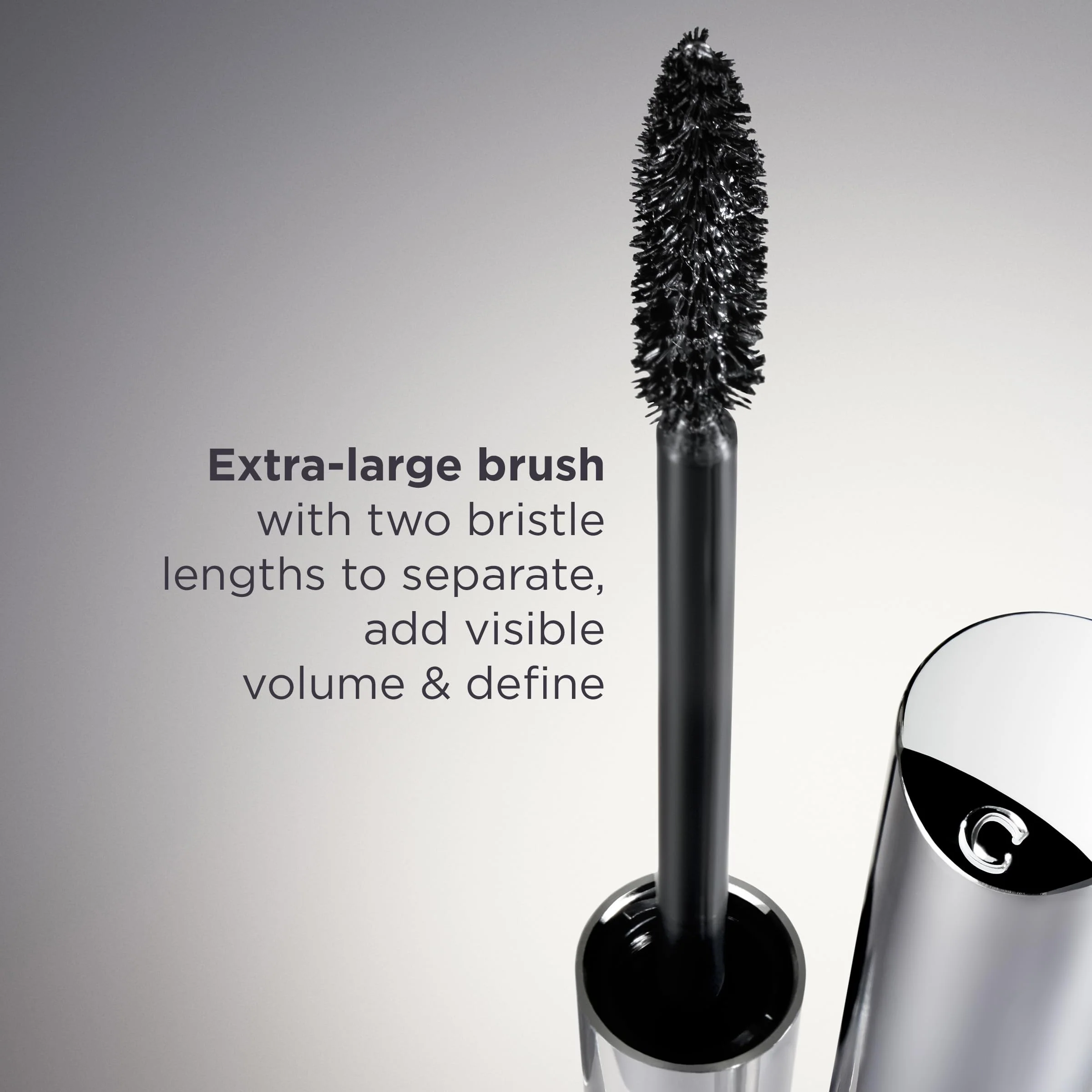 Clarins Wonder Volume Mascara XXL | Volumizing and Lengthening | Double Volume Effect | 12H¹ Hold | Visibly Thickens and Smoothes Lashes | Smudge-Proof and Humidity-Resistant | 0.3 Ounces - Image 6