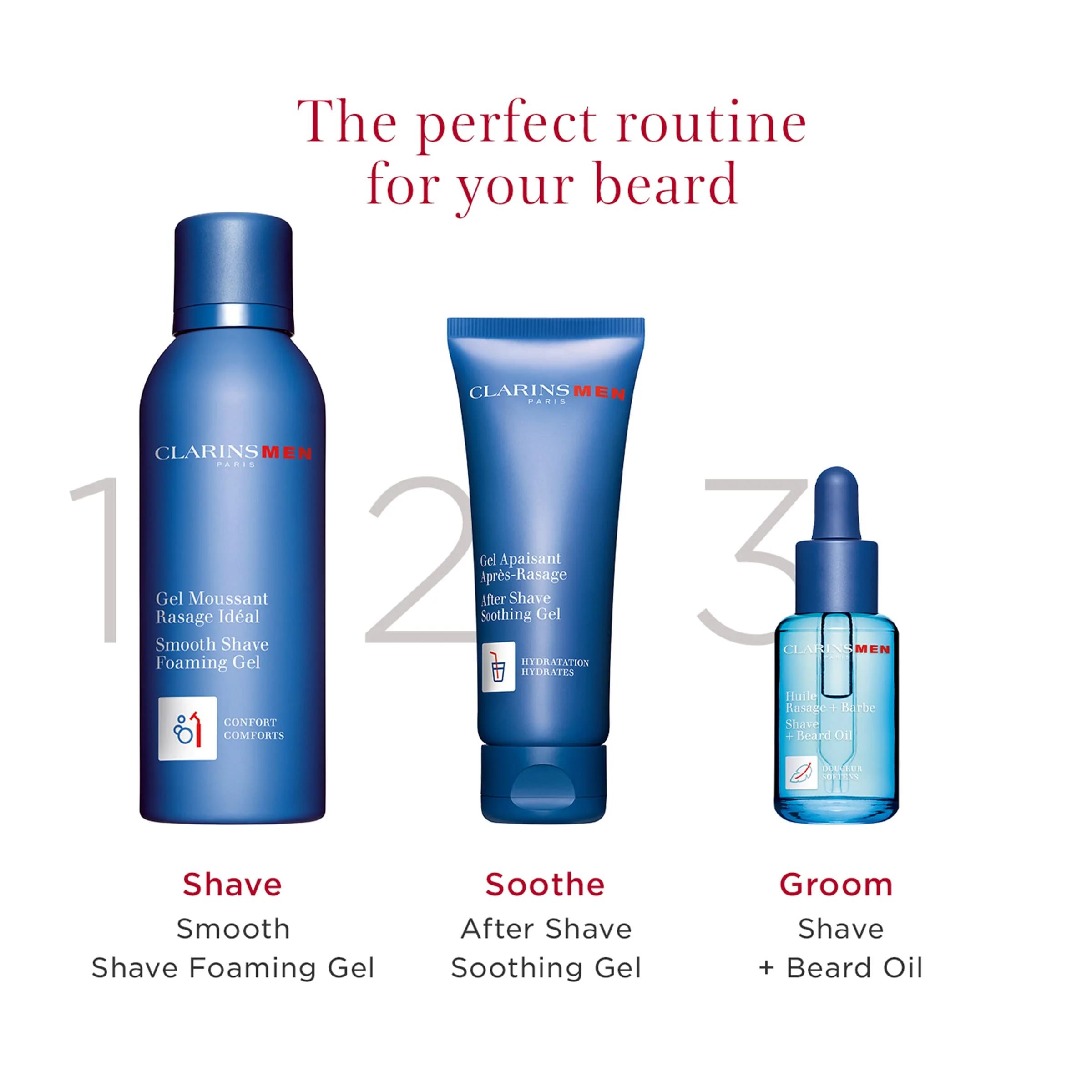 CLARINSMEN After Shave Soothing Gel | Hydrating Aftershave Gel for Men | Soothes Irritations and Razor Burn | Moisturizes and Smoothes | Softens and Refreshes Beard | All Skin Types | 2.5 Ounces - Image 3