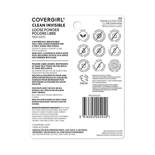 Clean Invisible Loose Powder Translucent Fair - Image 2