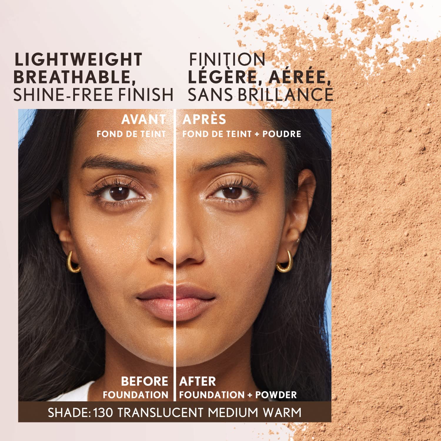 Clean Invisible Loose Powder Translucent Medium Warm - Image 4