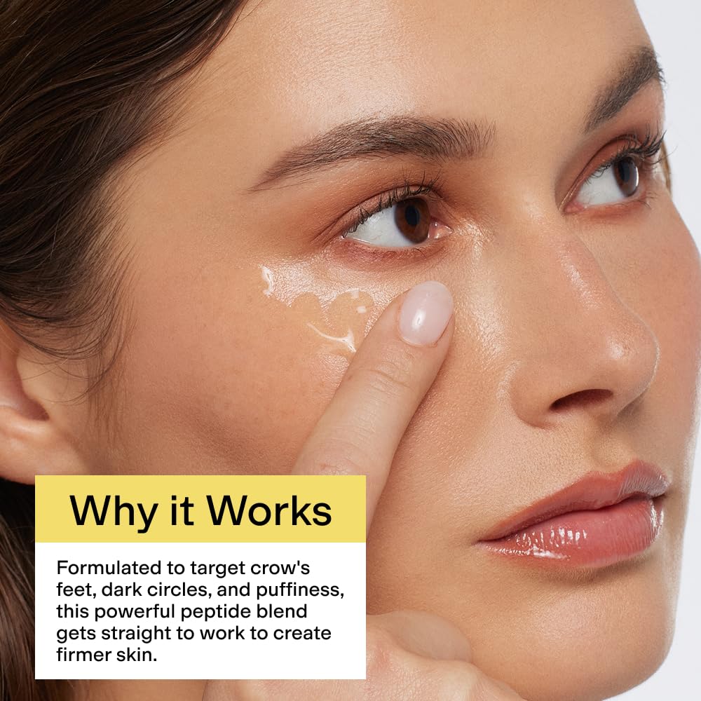 CLEARSTEM - BRIGHTEYES - Eye Gel - Nourishing Eye Cream - Cooling Gel - Stem Cells Blend - Peptides, Collagen, Aloe Vera - Gluten Free - Beauty, Self Care, Skin Care - 0.6 fl oz - Image 3