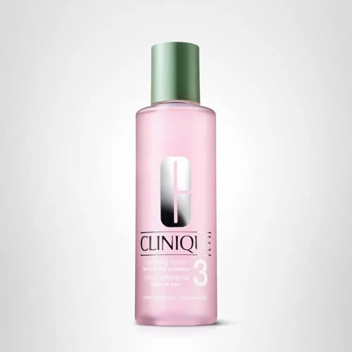 Clinique 3-Step Clarifying Lotion Face Exfoliator 3 | Toner With Witch Hazel + Salicylic Acid | For Combination Oily Skin Types, 13.5 Fl Oz - Image 2