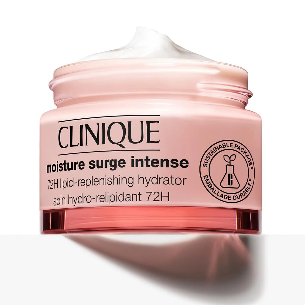 Clinique Moisture Surge Intense 72H Lipid-Replenishing Hydrator Face Moisturizer With Aloe Water + Cica | Hydrating + Moisturizing, 4.2 Fl Oz - Image 4