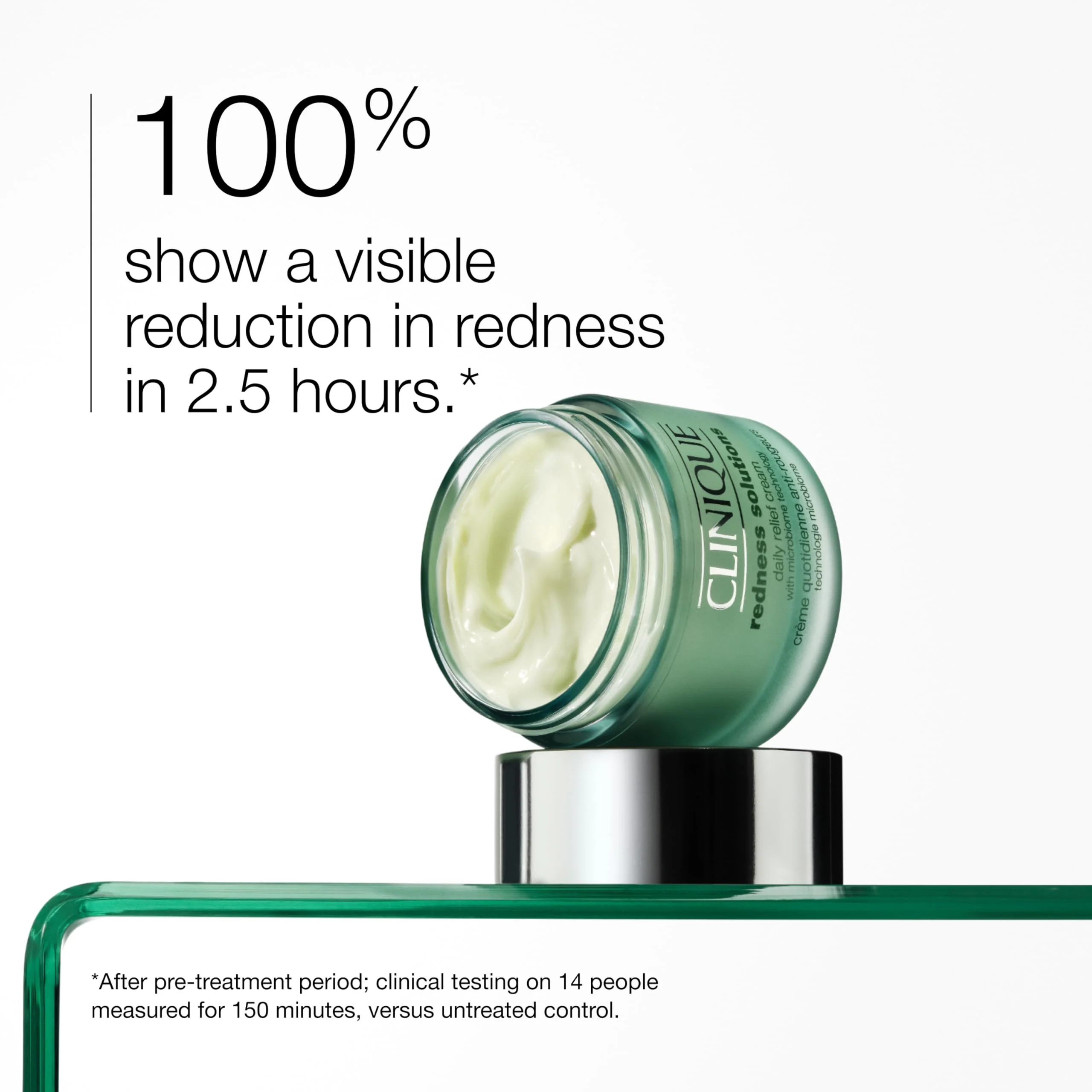 Clinique Redness Solutions Daily Relief Cream with Microbiome Technology, 1.7 Fl Oz - Image 8