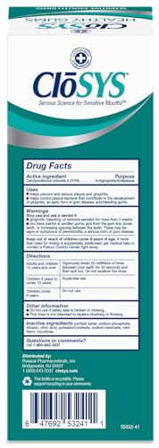 CloSYS Healthy Gums Mouthwash 32 Fl Oz, Pack of 2, Antiplaque, Anti-Gingivitis Mouthwash, Non-Burning, Non-Irritating - Image 6