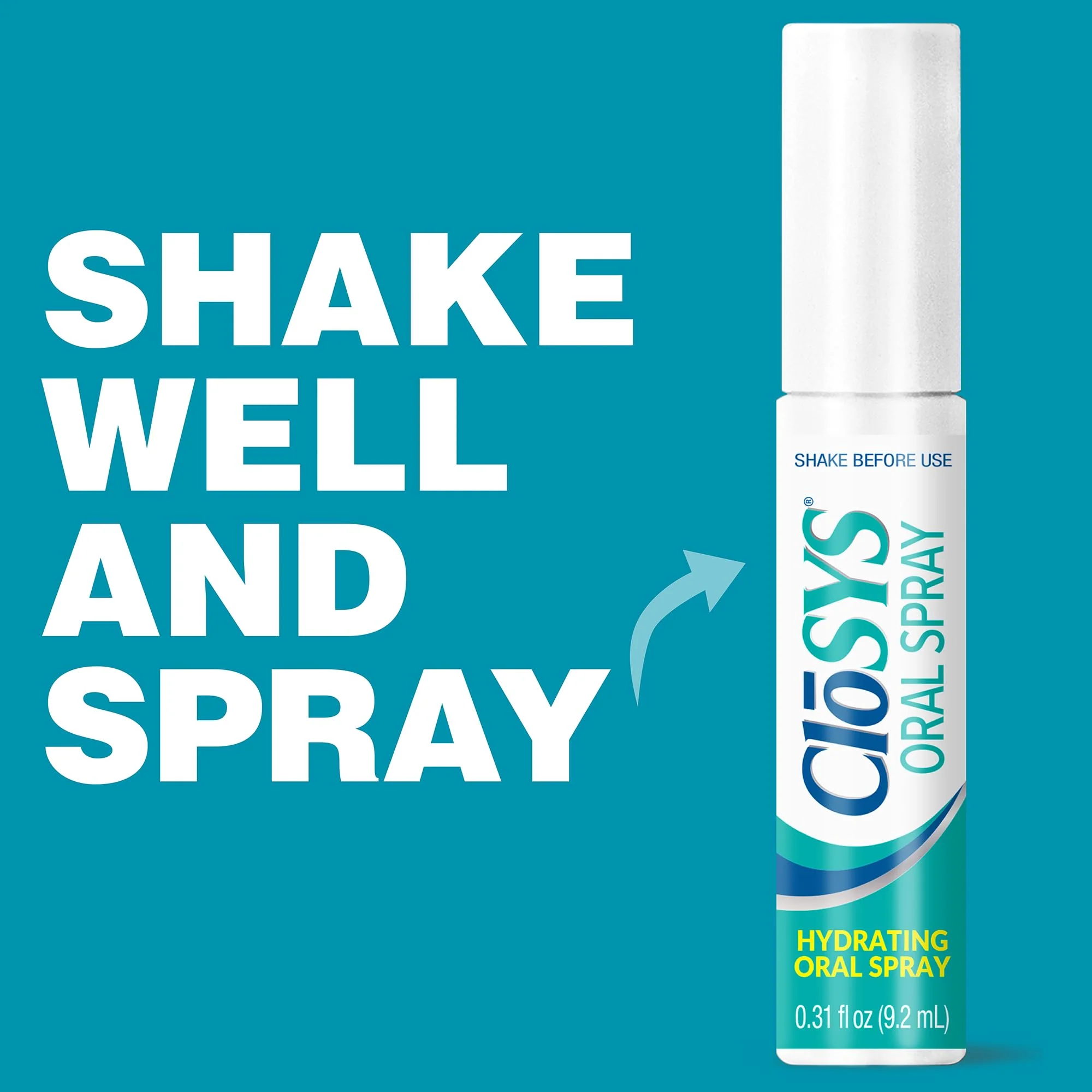 CloSYS Oral Breath Spray, Sugar Free Mouth Spray for Bad Breath, pH Balanced Mint Flavored 0.31oz (3 Count) - Image 2