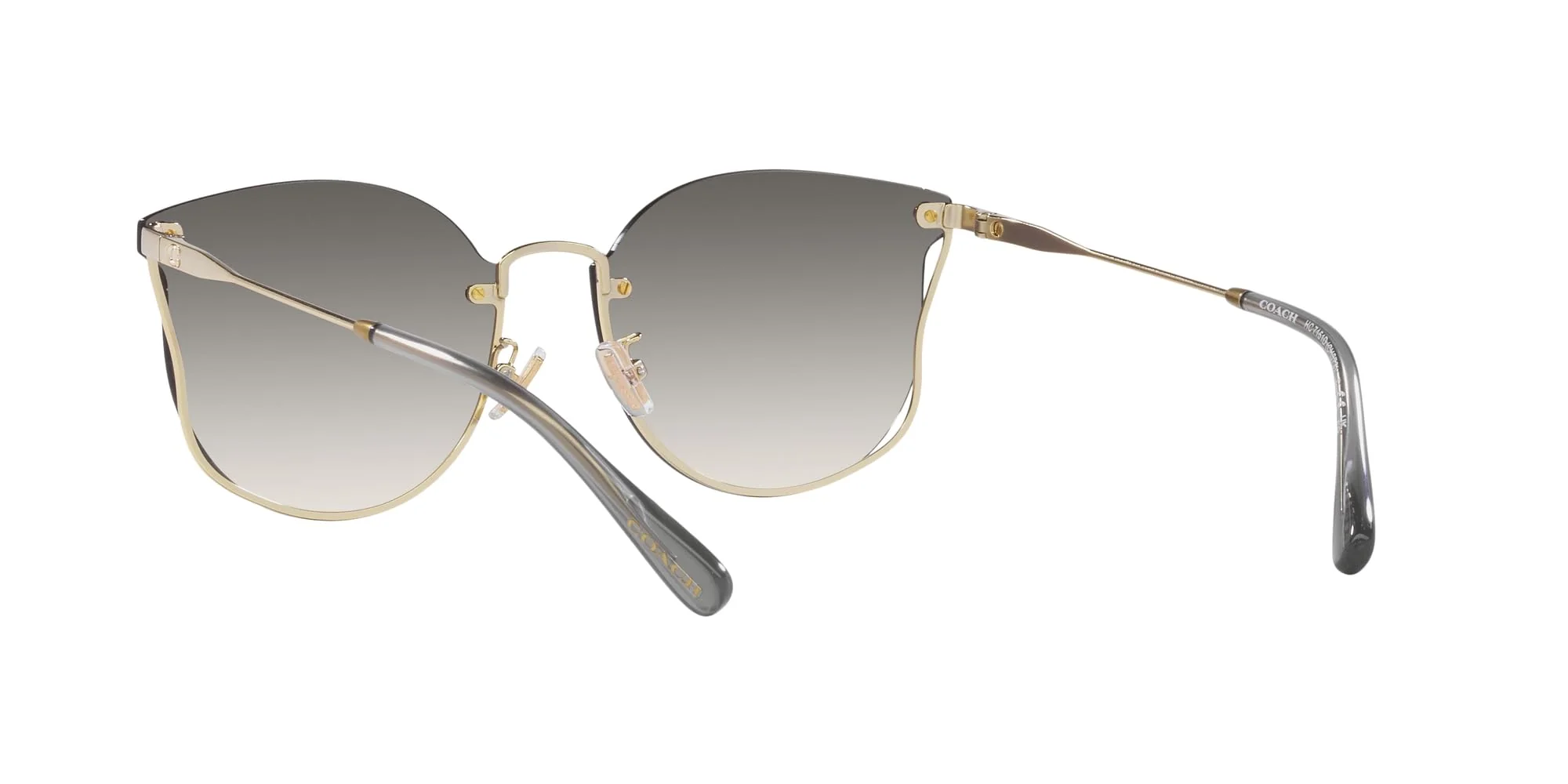 COACH Sunglasses HC 7151 D 900511 Ch573 Shiny Light Gold Black G - Image 3