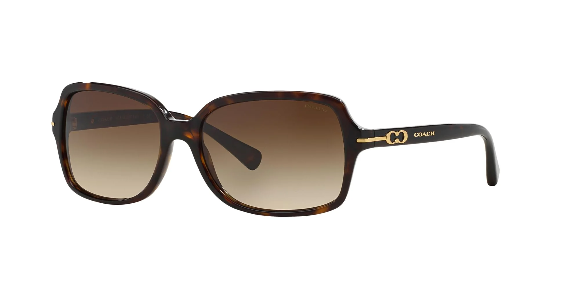 Coach Sunglasses HC 8116 500113 L087 Blair Dark Tortoise Brown - Image 7