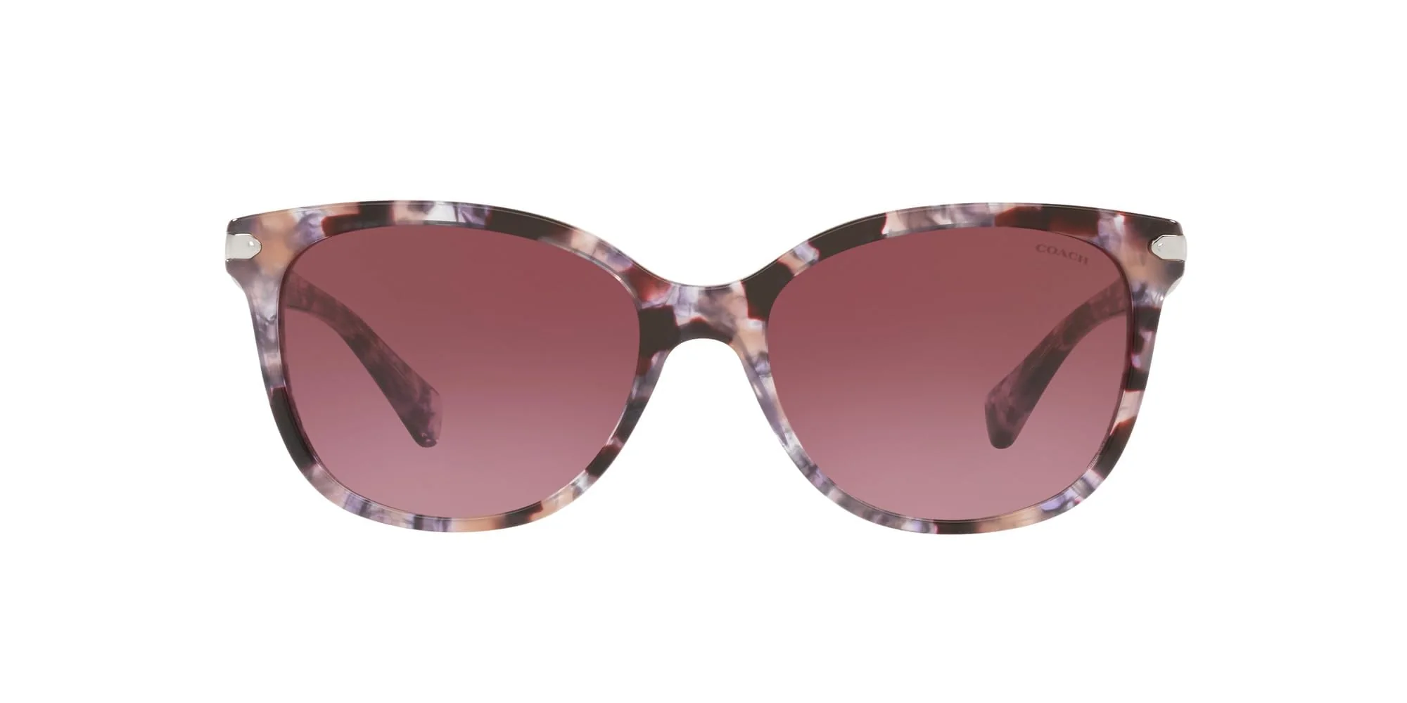 COACH Sunglasses HC 8132 55488H L109 Purple Tortoise Burgundy