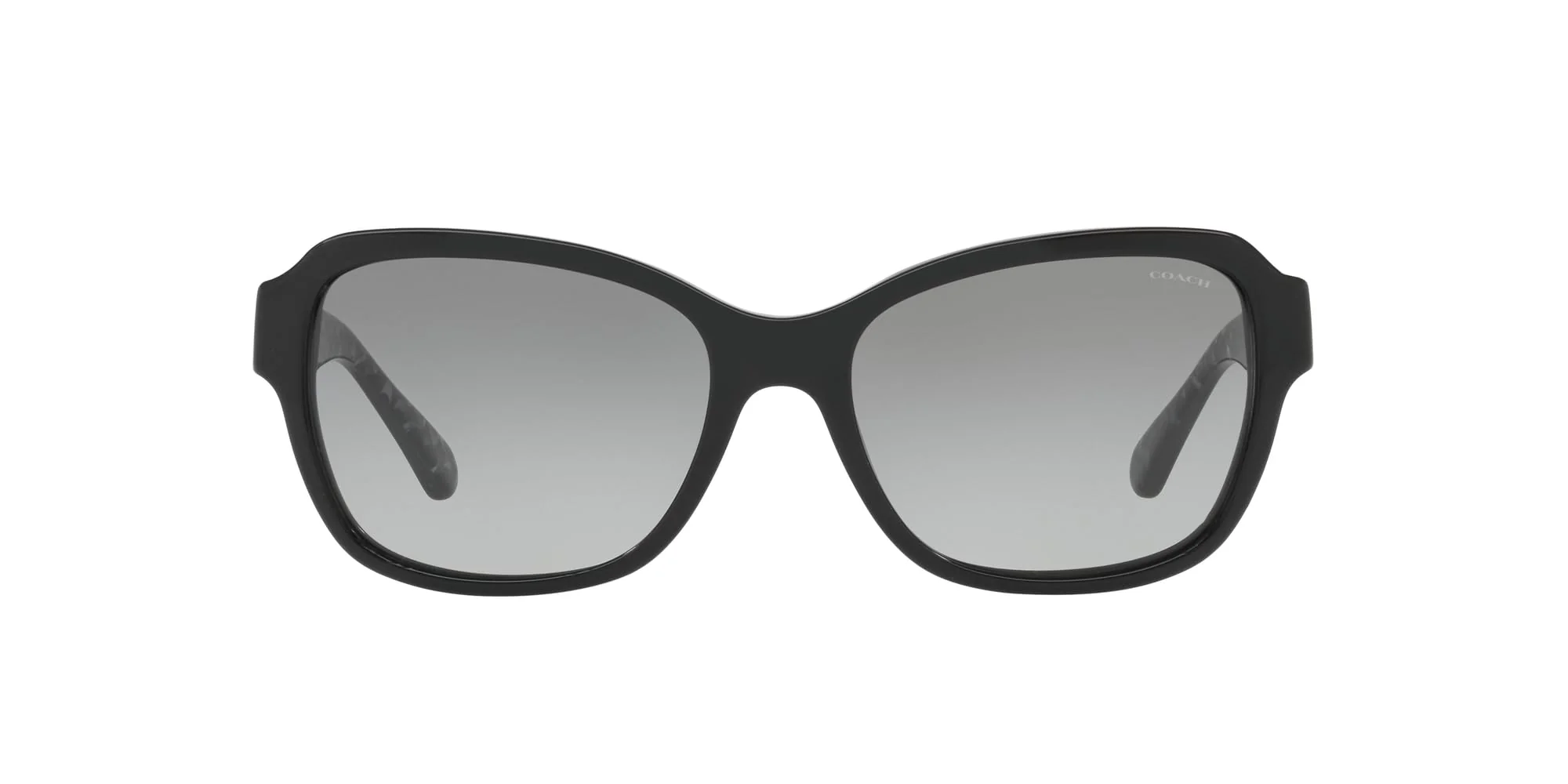 Coach Sunglasses HC 8232 551011 L1010 Black Dark Grey Gradient