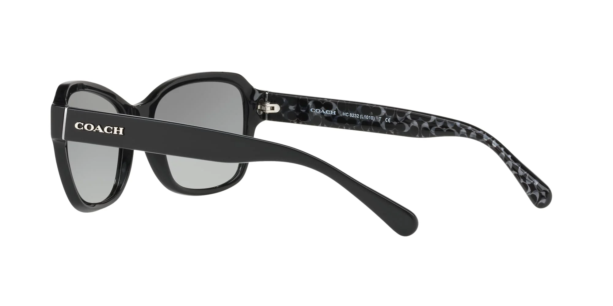 Coach Sunglasses HC 8232 551011 L1010 Black Dark Grey Gradient - Image 5