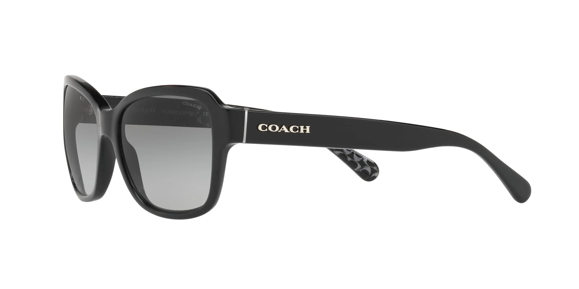 Coach Sunglasses HC 8232 551011 L1010 Black Dark Grey Gradient - Image 7