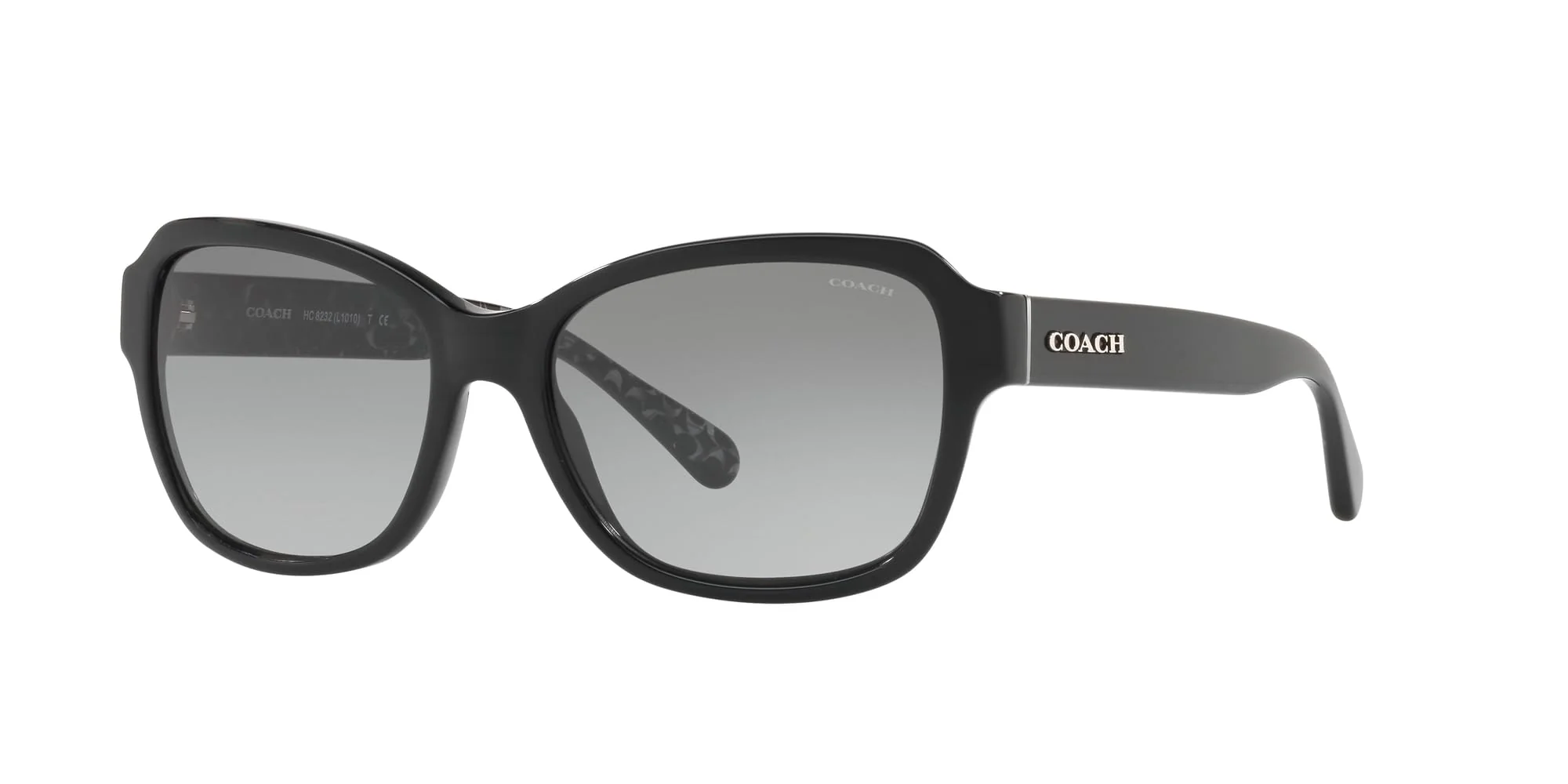 Coach Sunglasses HC 8232 551011 L1010 Black Dark Grey Gradient - Image 8