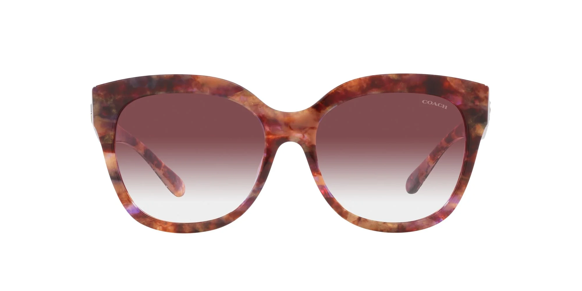 COACH Sunglasses HC 8264 57398H L1083 Petal Tortoise Purple Cl