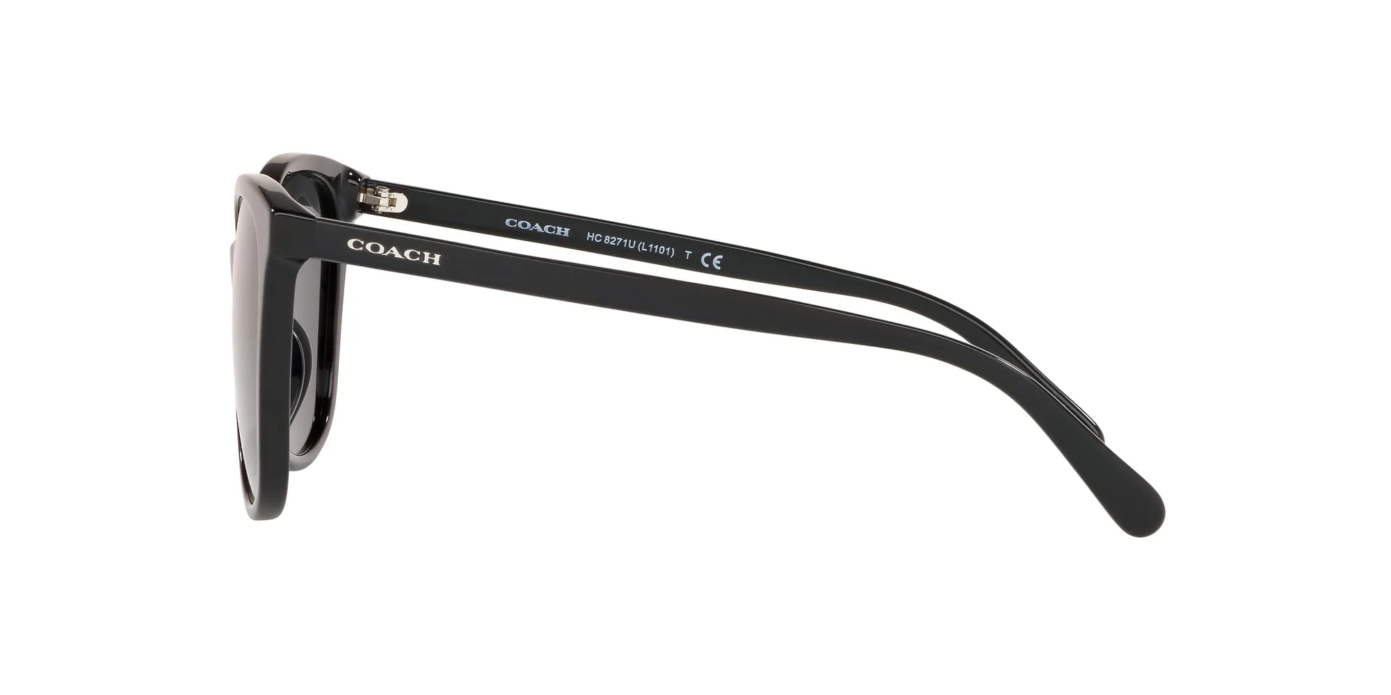 Coach Sunglasses HC 8271 U 500287 L1101 Black Dark Grey - Image 5
