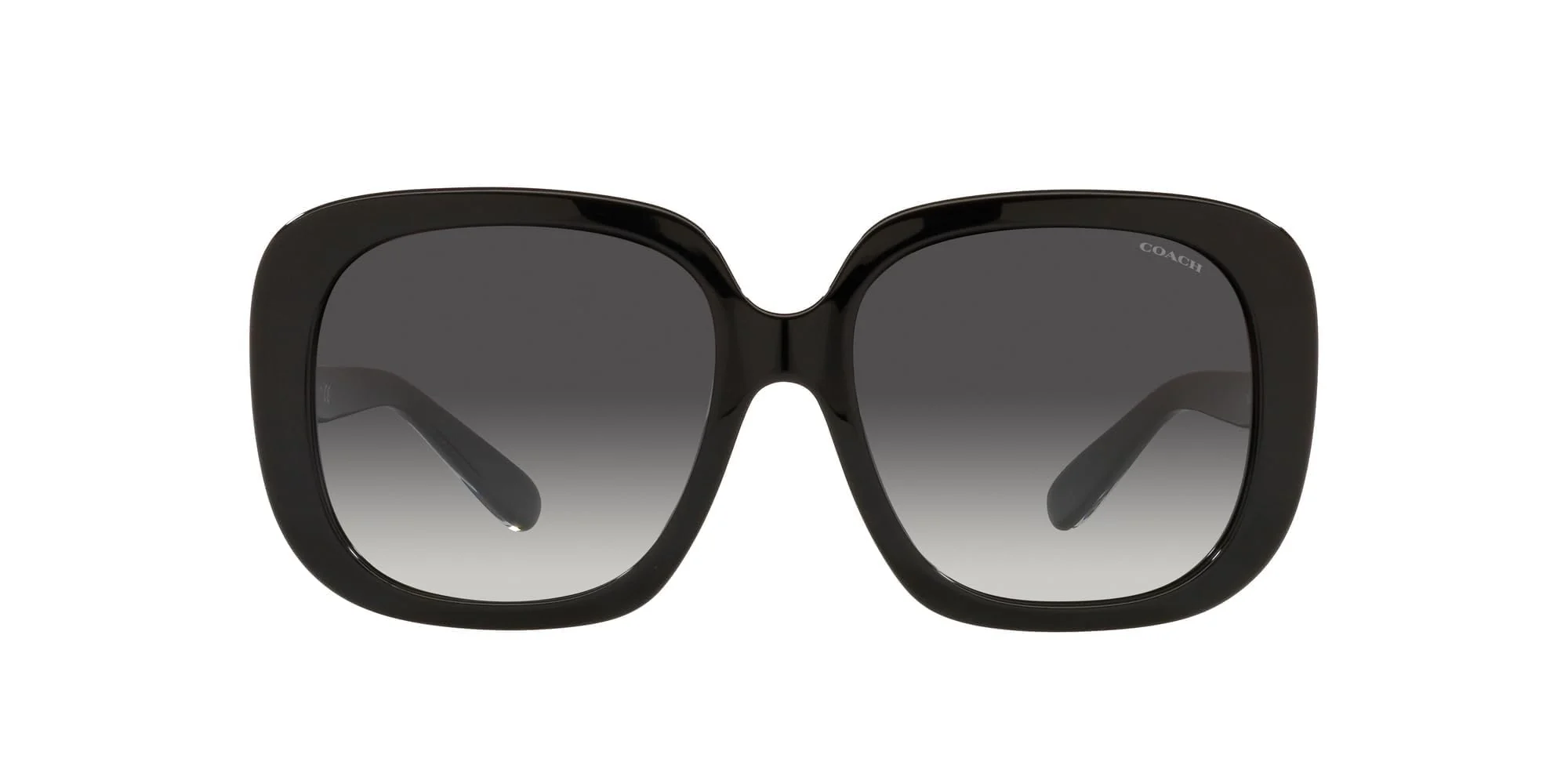 Coach Sunglasses HC 8323 U 50028G C6185 Black Light Grey G