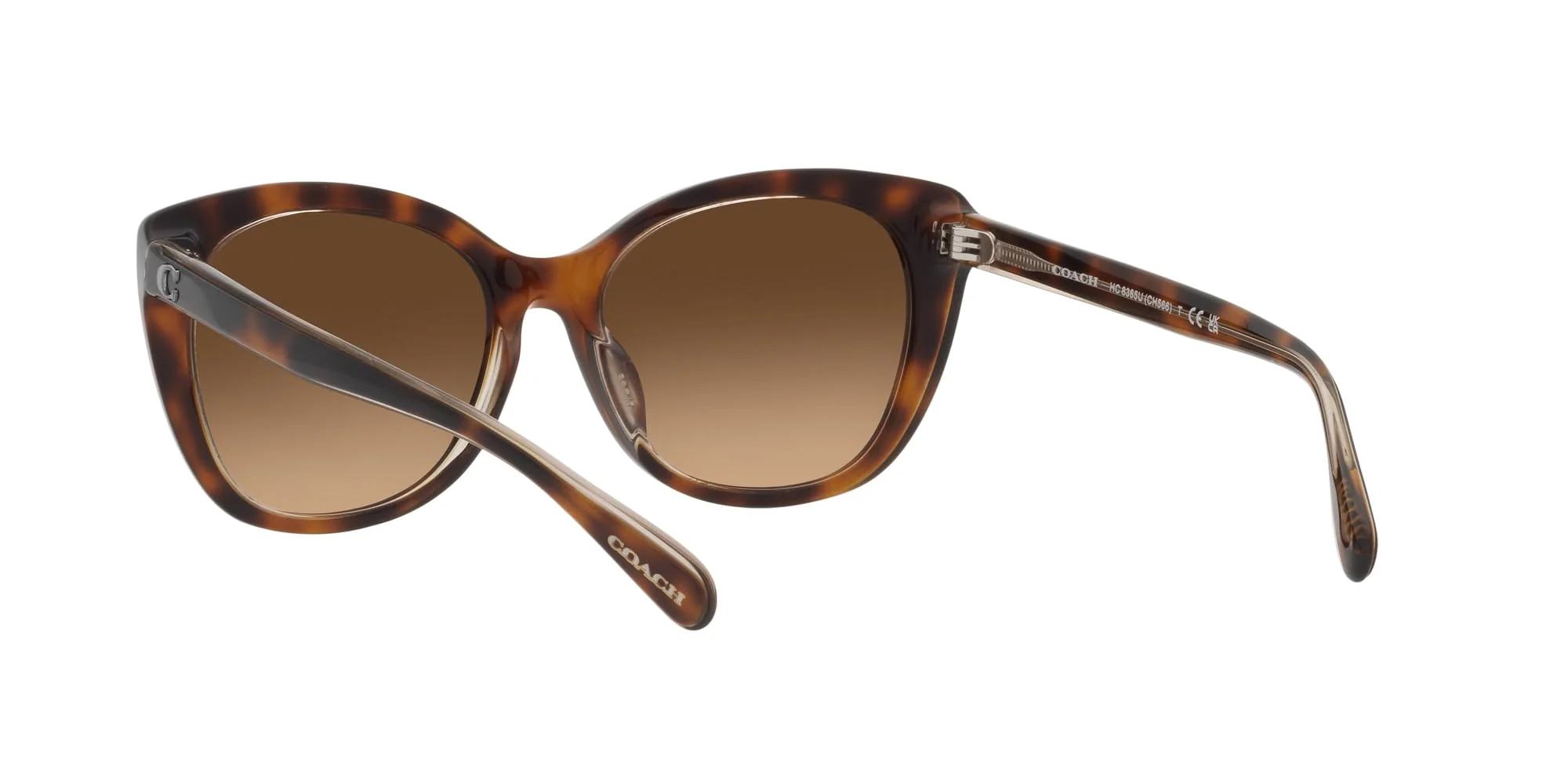 COACH Sunglasses HC 8365 U 574274 Ch566 Tortoise/Transparent B - Image 3