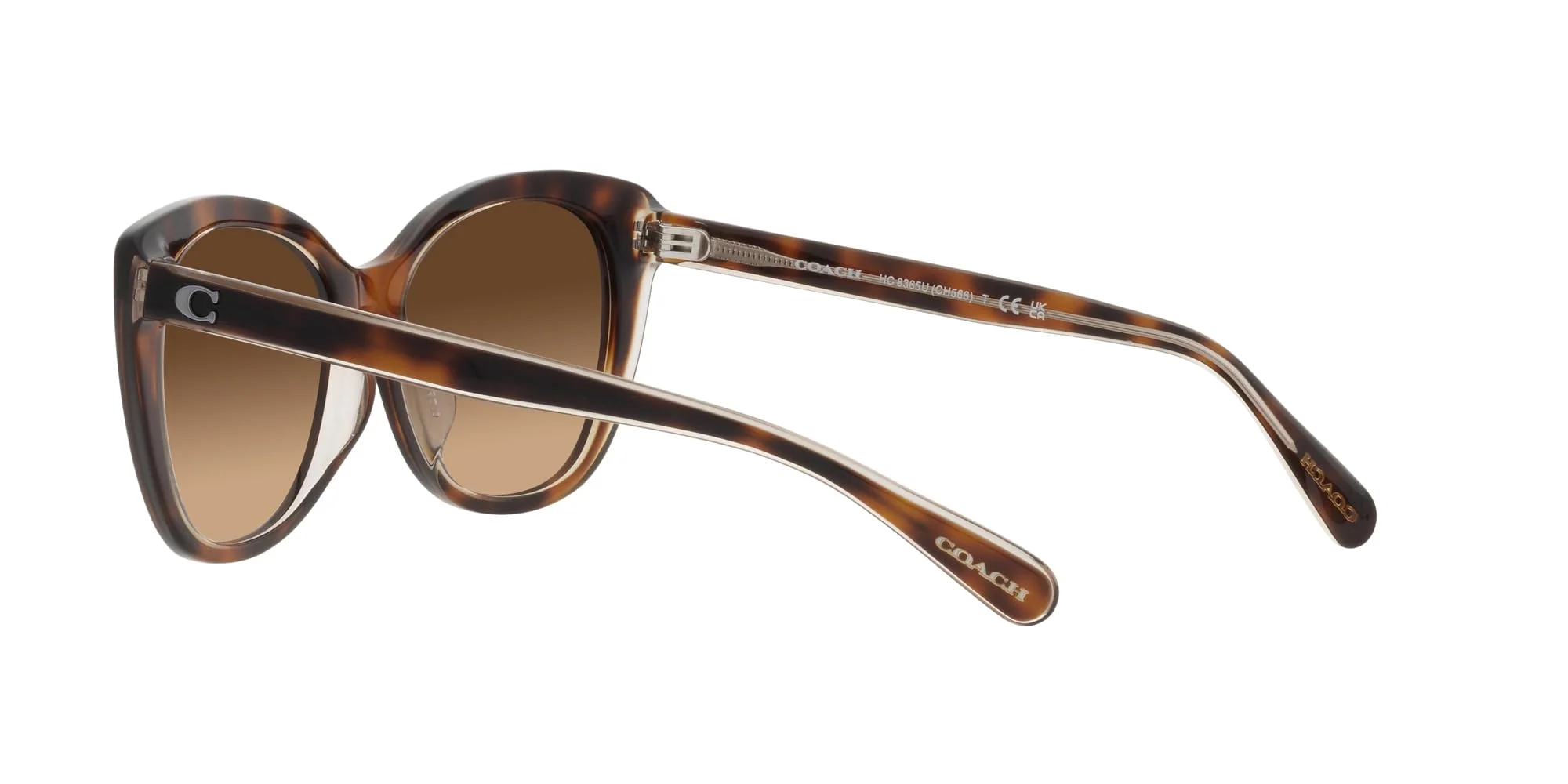 COACH Sunglasses HC 8365 U 574274 Ch566 Tortoise/Transparent B - Image 4
