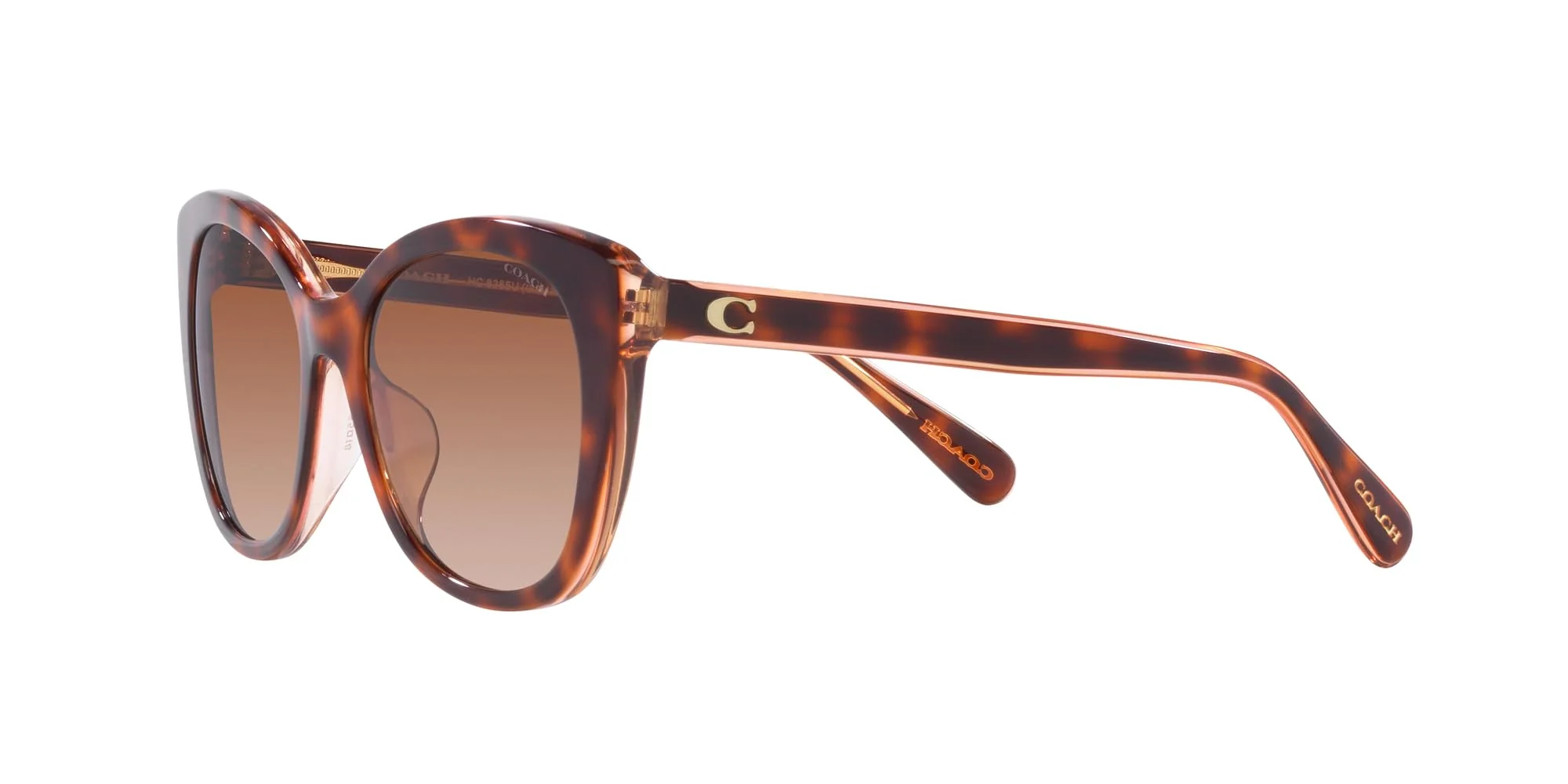 COACH Sunglasses HC 8365 U 574413 Ch566 Tortoise/Transparent P - Image 6