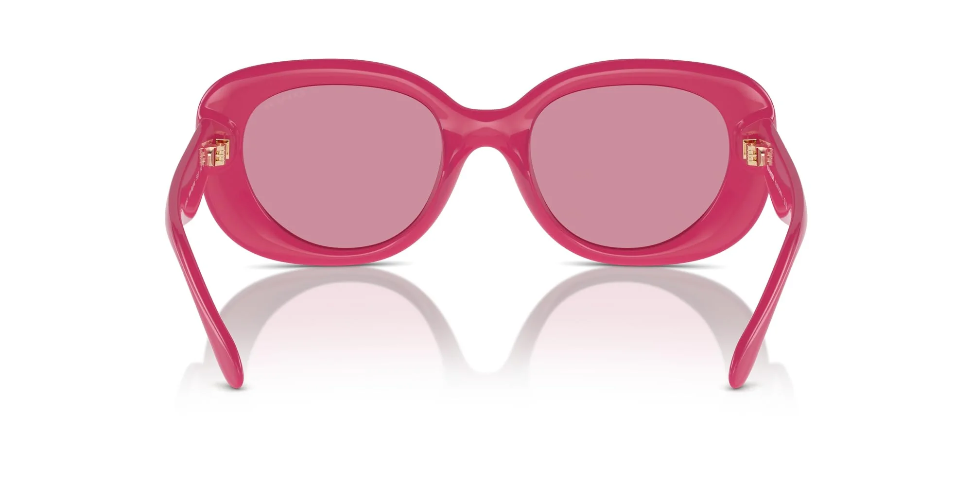 COACH Sunglasses HC 8391 U 58069L Cr609 Milky Magenta Pink Flash - Image 3