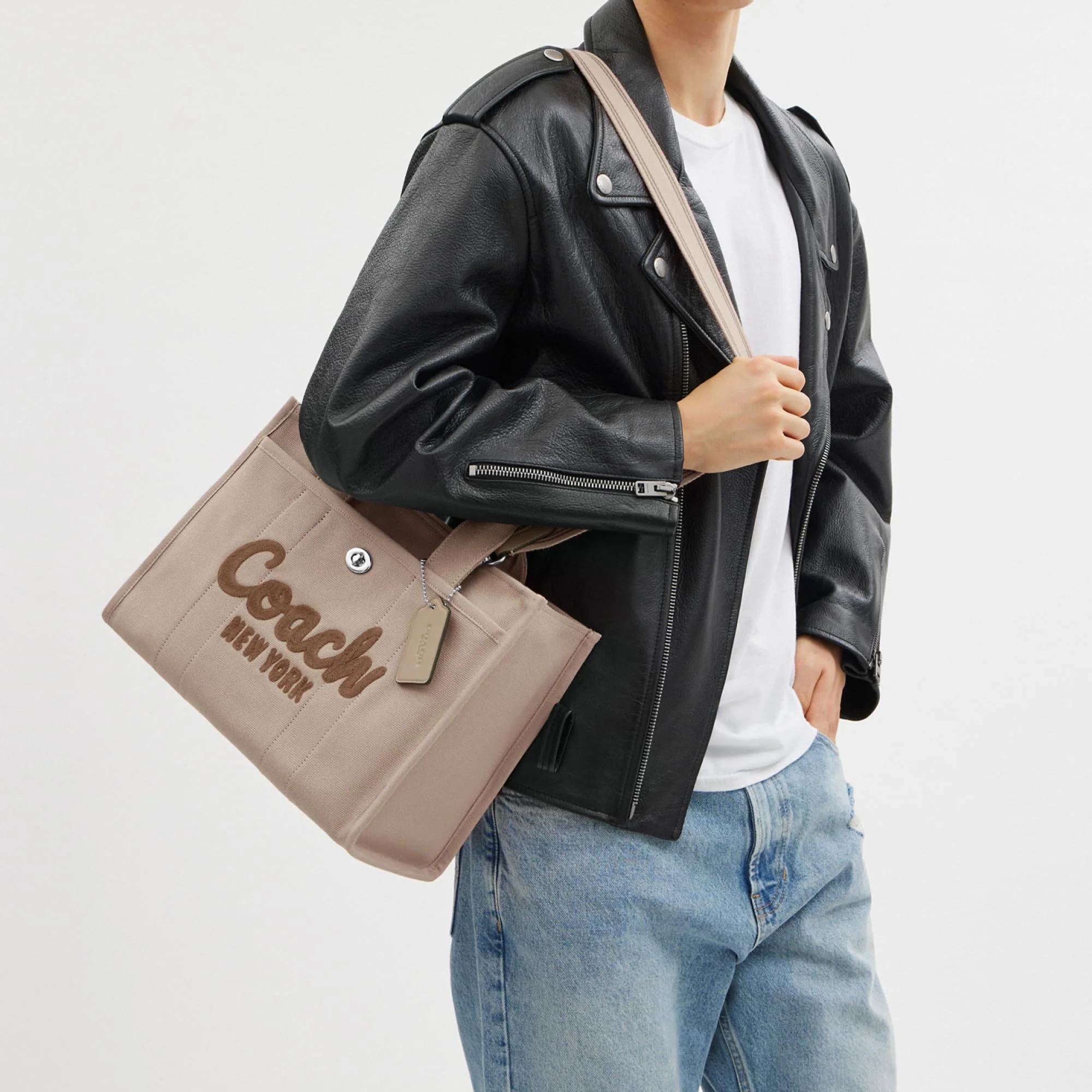 Coach Women's Coach Cargo Tote Bag, Canvas - Image 6