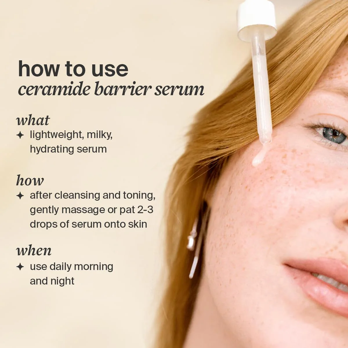 Cocokind Ceramide Barrier Serum, Hydrating Serum to Reduce Dryness, All Skin Types including Sensitive Skin, Fragrance Free, Cruelty Free, Jumbo Bottle, 2oz - Image 6