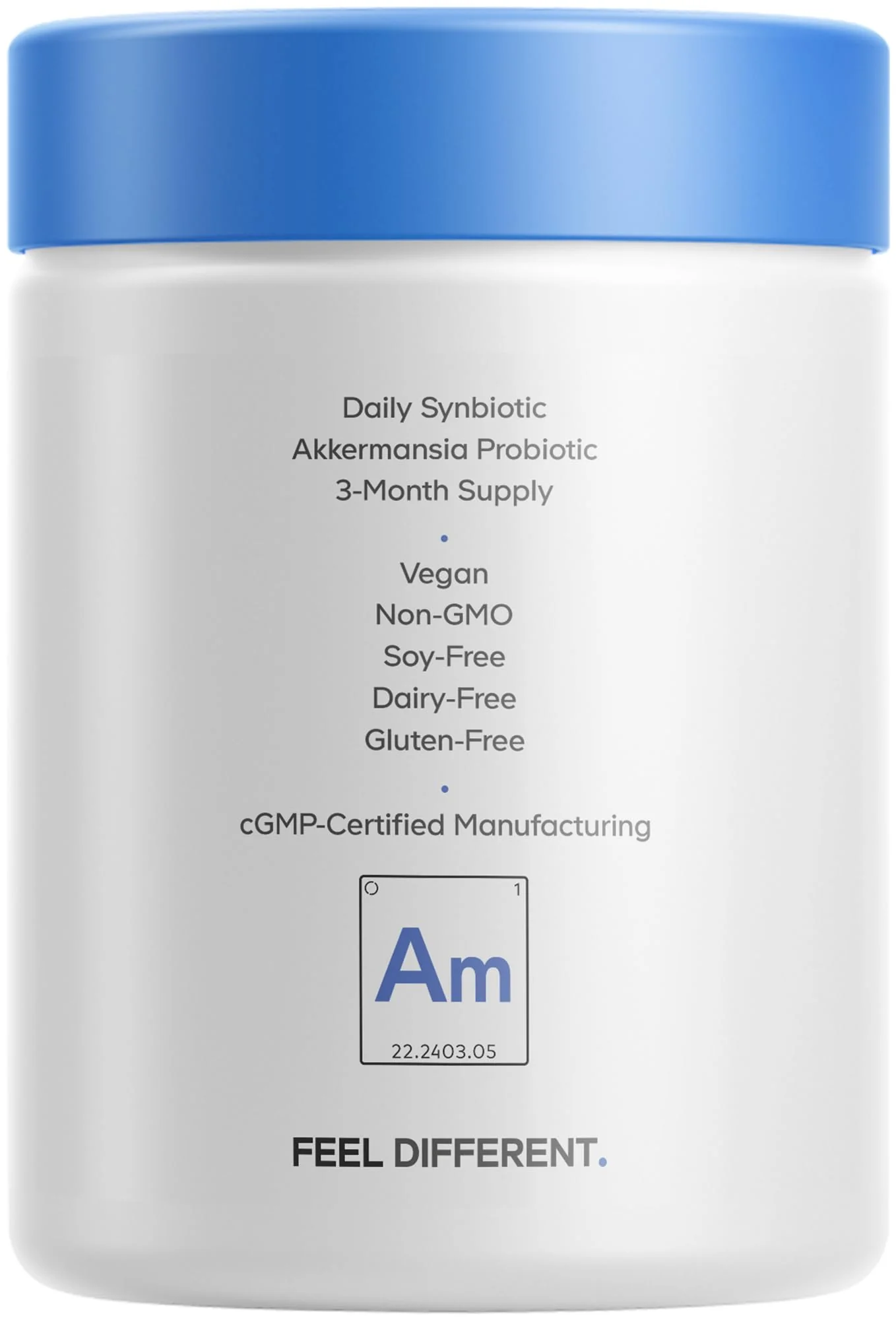 Codeage Akkermansia Muciniphila Probiotic Ultra - High-Potency 500M AFUs Akkermansia Probiotic Supplement - Enhanced Daily Probiotic & Prebiotic, Chicory Inulin - 3-Month Supply - 90 Capsules - Image 2