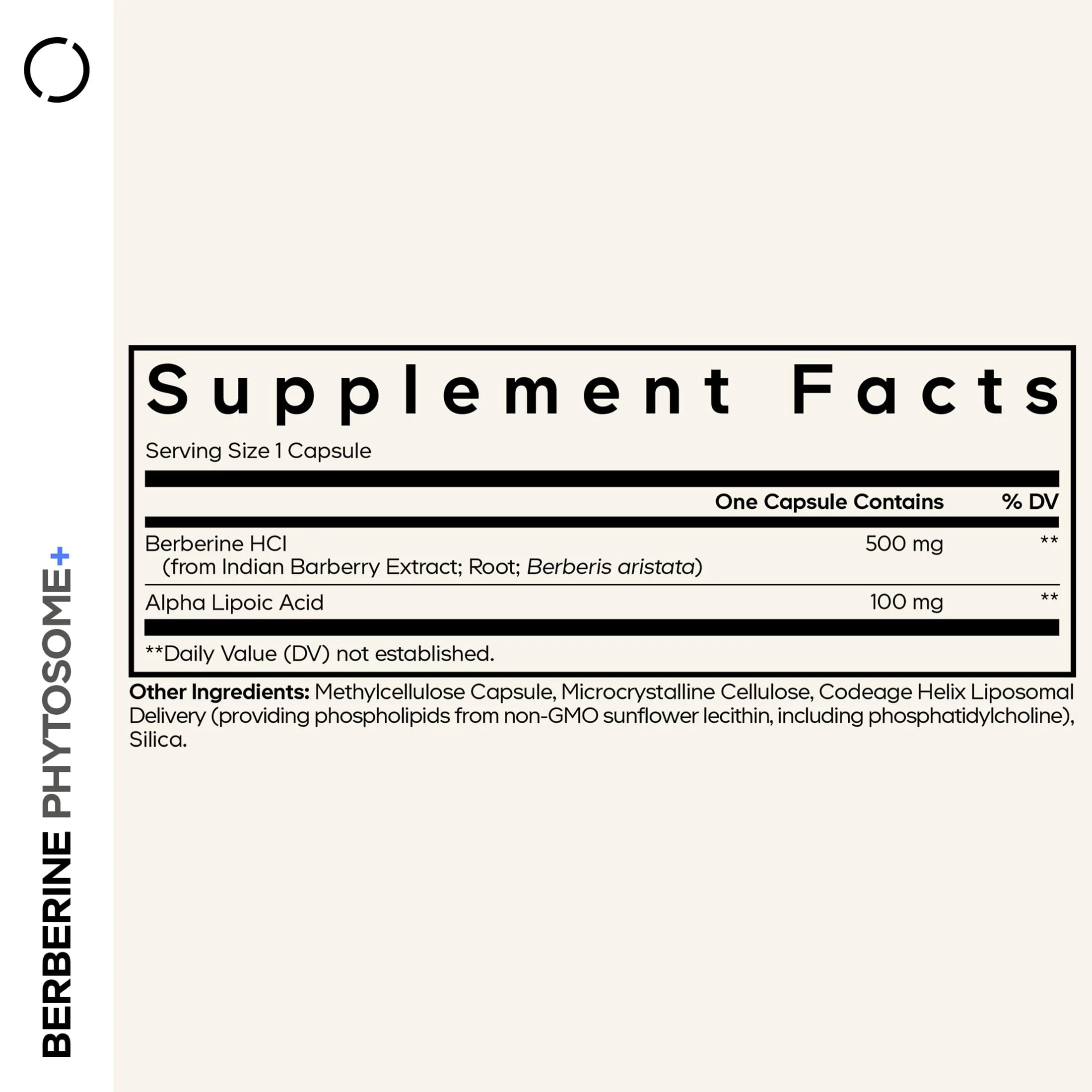 Codeage Berberine Phytosome Supplement - Berberine HCL, Alpha Lipoic Acid, Phospholipid Complex - 2-Month Supply - Berberine HCL - Berberine Hydrochloride - Gluten-Free, Non-GMO - 60 Capsules - Image 9