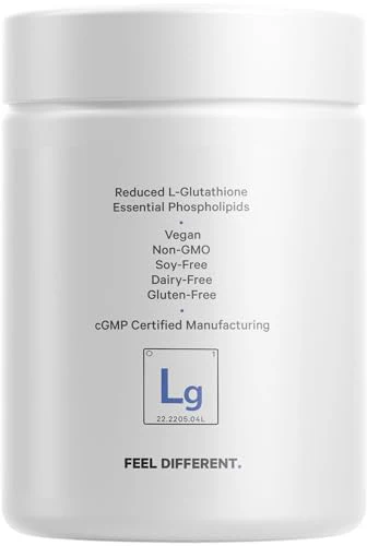Codeage Liposomal Glutathione 1000 mg Supplement, High-Potency Reduced L-Glutathione - Liposomal Delivery - Phospholipids - Non-GMO, Gluten-Free - 60 Capsules - Image 2