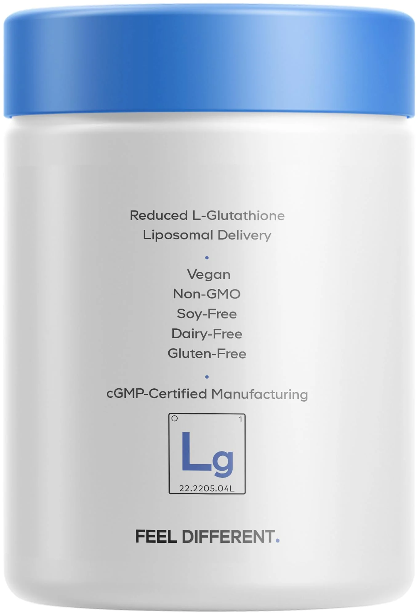 Codeage Liposomal Glutathione 1000 mg Supplement, High-Potency Reduced L-Glutathione - Liposomal Delivery - Phospholipids - Non-GMO, Gluten-Free - 60 Capsules - Image 3