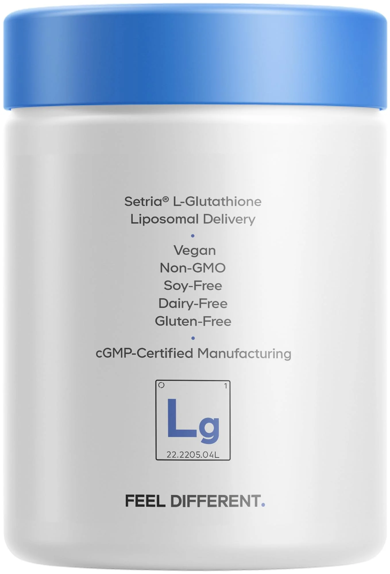 Codeage Liposomal Glutathione Supplement - Pure Reduced Setria L-Glutathione, Liposomal Delivery, Phospholipid Complex - Encapsulated Glutathione Powder Pills - Vegan, Non-GMO - 60 Capsules - Image 11