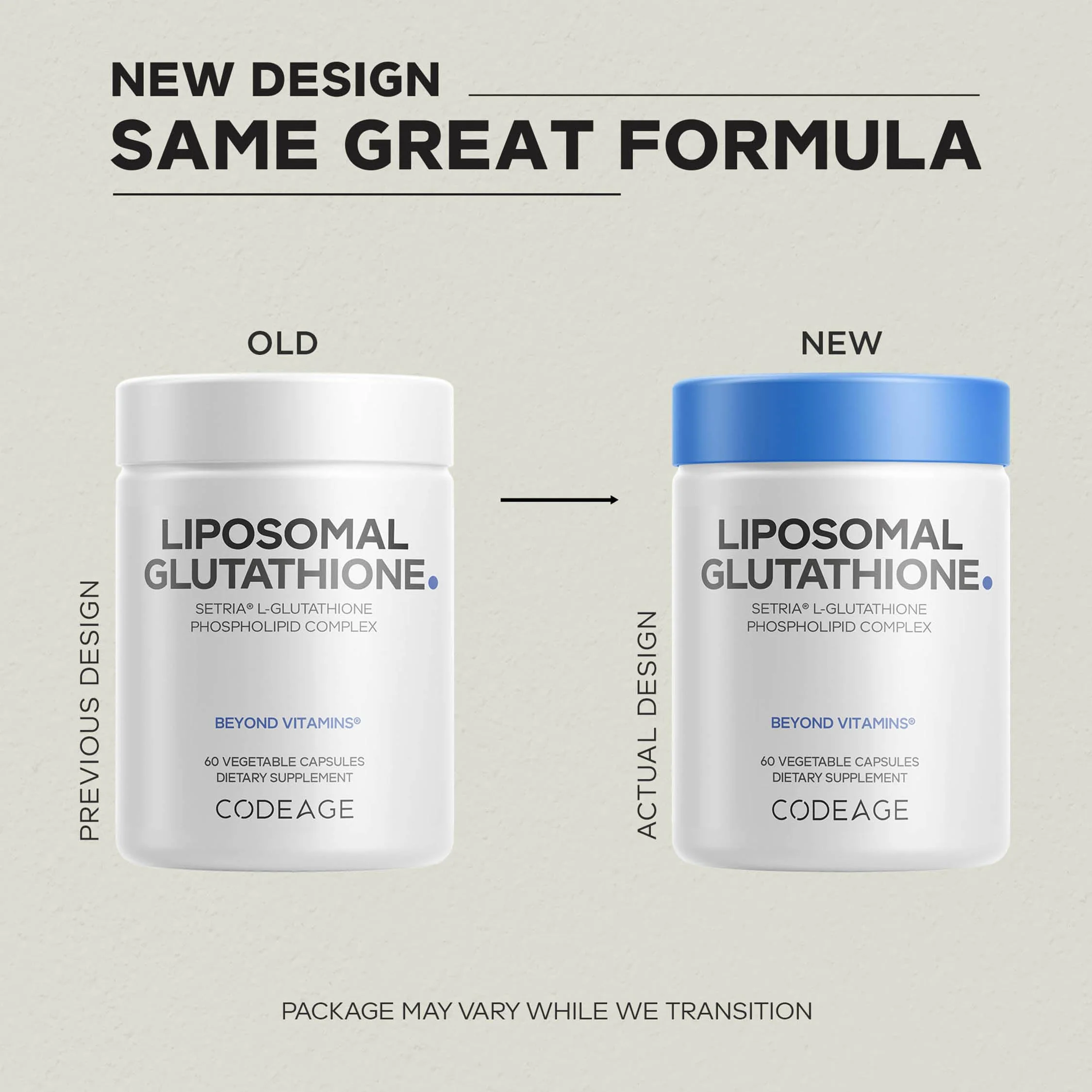 Codeage Liposomal Glutathione Supplement - Pure Reduced Setria L-Glutathione, Liposomal Delivery, Phospholipid Complex - Encapsulated Glutathione Powder Pills - Vegan, Non-GMO - 60 Capsules - Image 17
