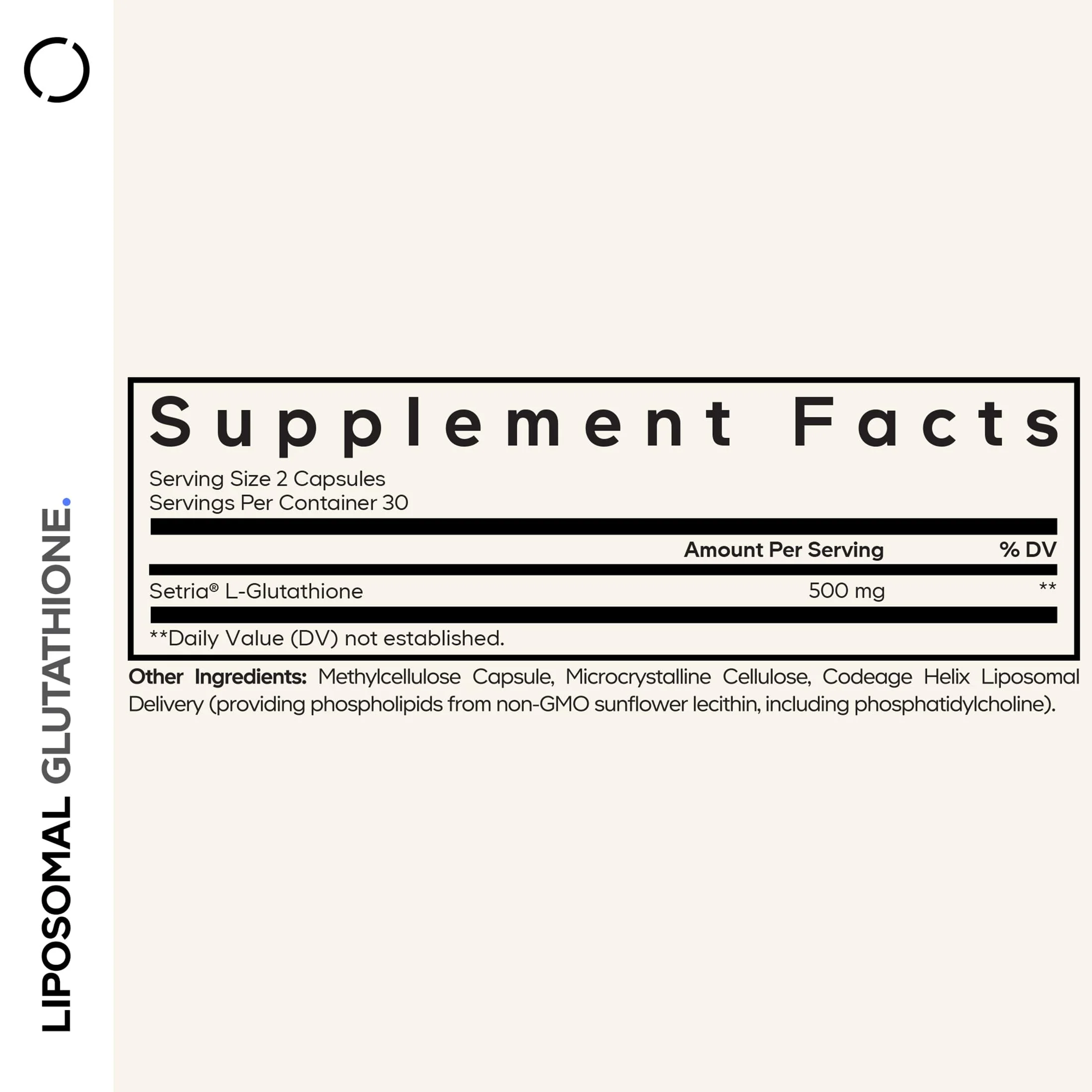 Codeage Liposomal Glutathione Supplement - Pure Reduced Setria L-Glutathione, Liposomal Delivery, Phospholipid Complex - Encapsulated Glutathione Powder Pills - Vegan, Non-GMO - 60 Capsules - Image 27