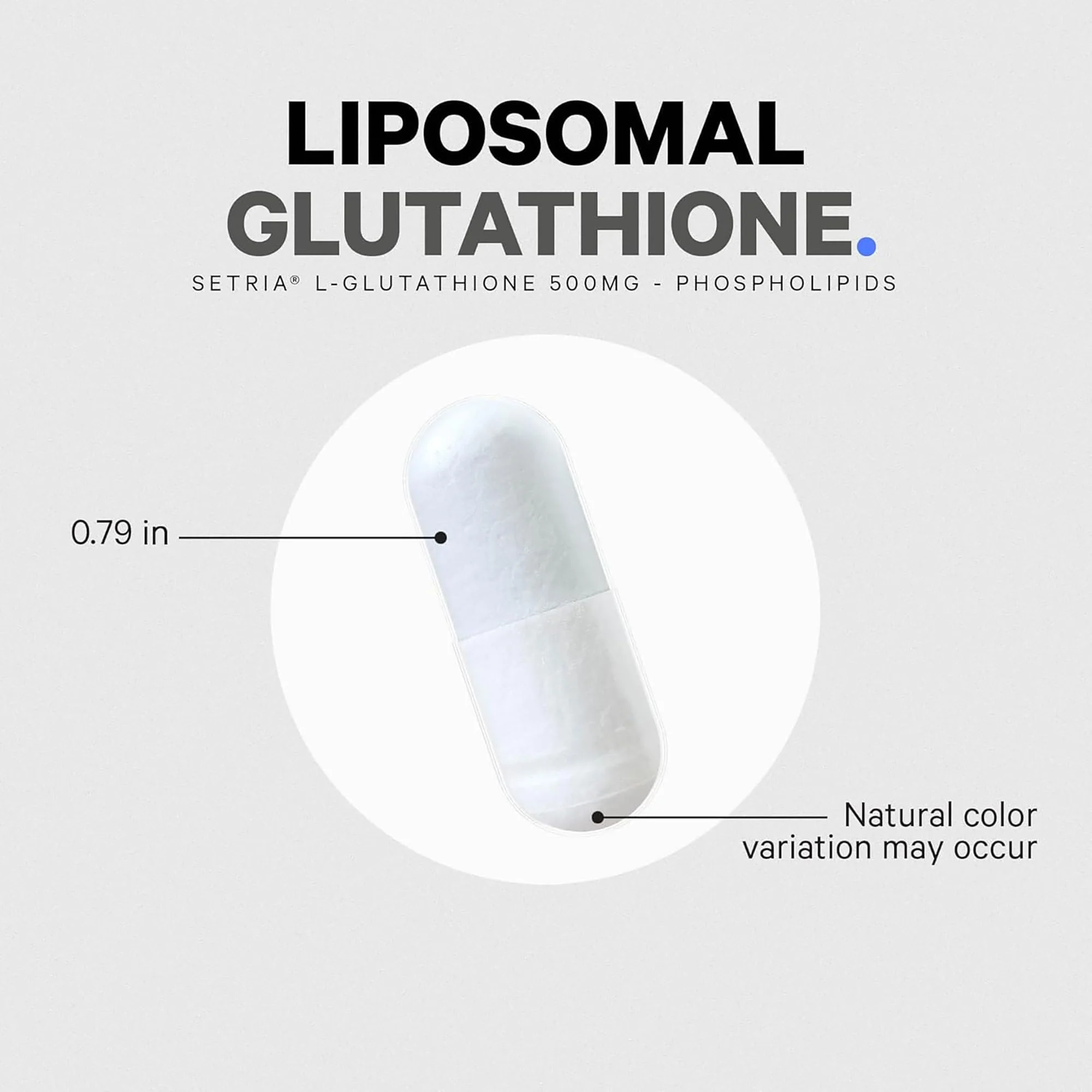 Codeage Liposomal Glutathione Supplement - Pure Reduced Setria L-Glutathione, Liposomal Delivery, Phospholipid Complex - Encapsulated Glutathione Powder Pills - Vegan, Non-GMO - 60 Capsules - Image 7