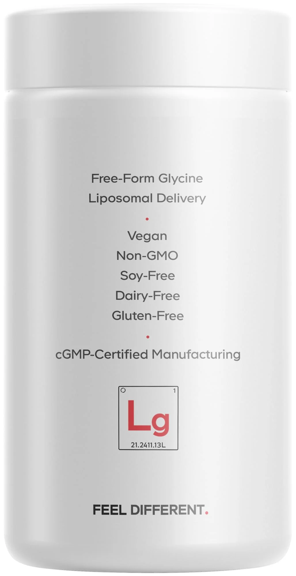 Codeage Liposomal Glycine+ Supplement - Free-Form Glycine 1,500 mg with Liposomal Delivery - 2-Month Supply - Amino Acid Capsules - Protein Support - Glycine Vitamins - 180 Capsules - Image 2
