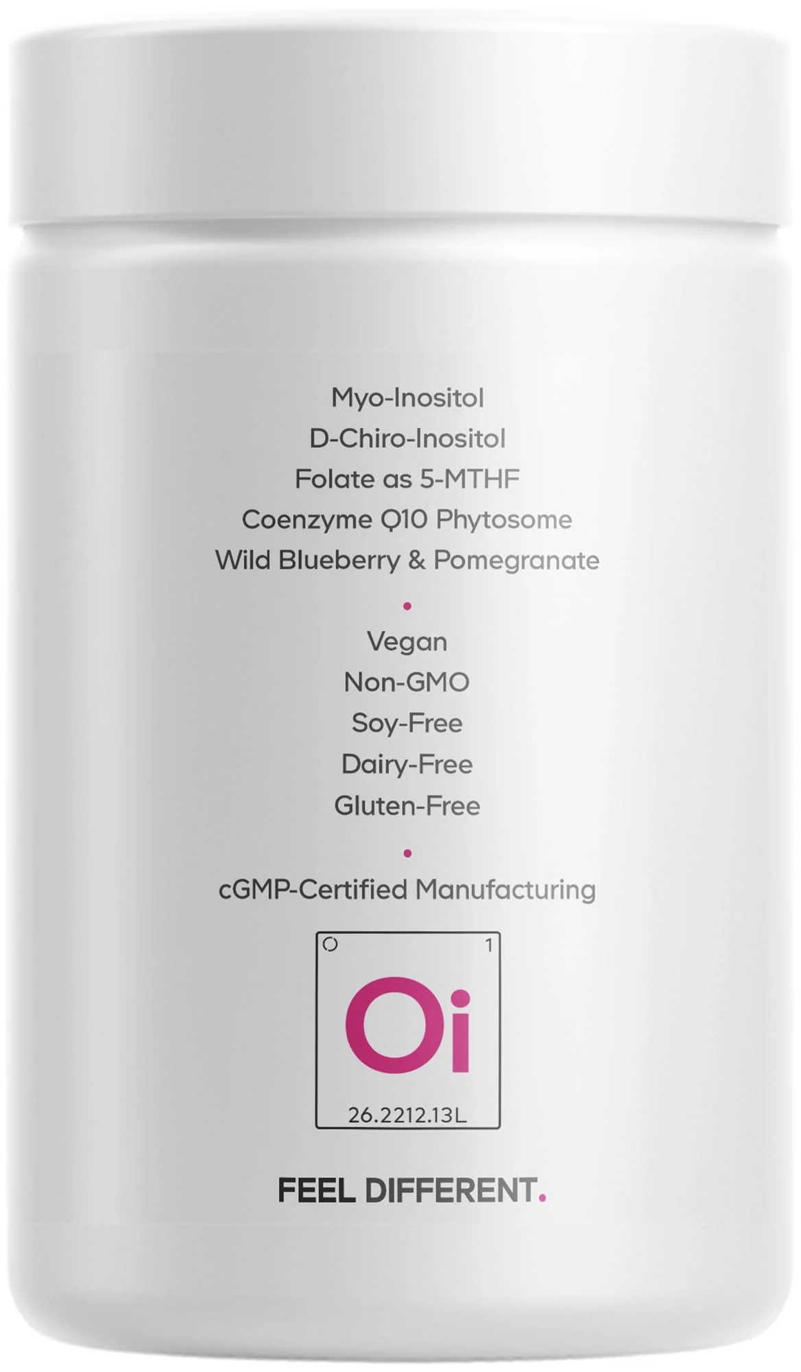 Codeage Liposomal Ovarian Inositol+ Supplement - Myo-Inositol & D-Chiro-Inositol 40:1 Blend, Folate 5-MTHF, CoQ10, Pomegranate & Wild Blueberry, Liposomal Delivery, Non-GMO, Gluten-Free - 120 Capsules - Image 2