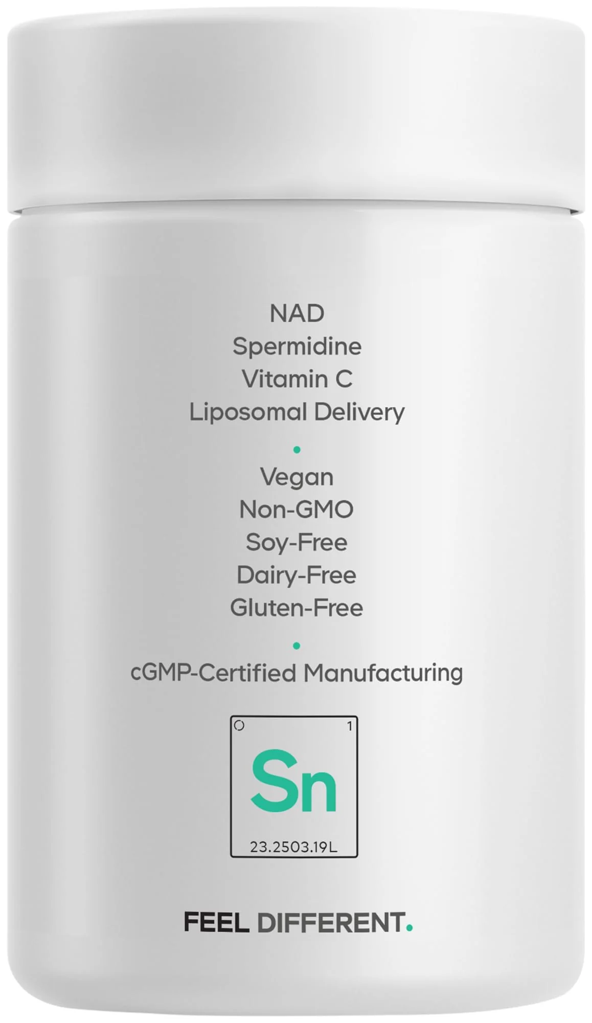 Codeage Liposomal Spermidine NAD+ Spermidine Supplement - 500 Mg NAD+ Vitamin C - Liposomal Delivery - Nicotinamide Adenine Dinucleotide Pills - 1 Capsule Per Serving - Vegan, Non-GMO - 30 Capsules - Image 2