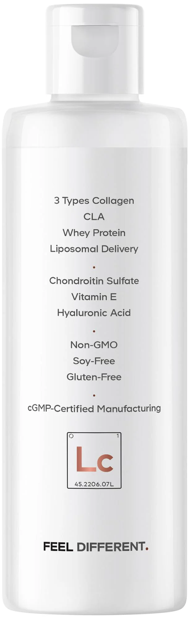 Codeage Liquid Collagen Supplement Chocolate Flavor, Beauty Trim & Glow Liposomal Collagen Peptides, CLA Conjugated Linoleic Acid, Hyaluronic Acid, Vitamin E, Hydrolyzed, Non-GMO, 15.22 fl oz - Image 2